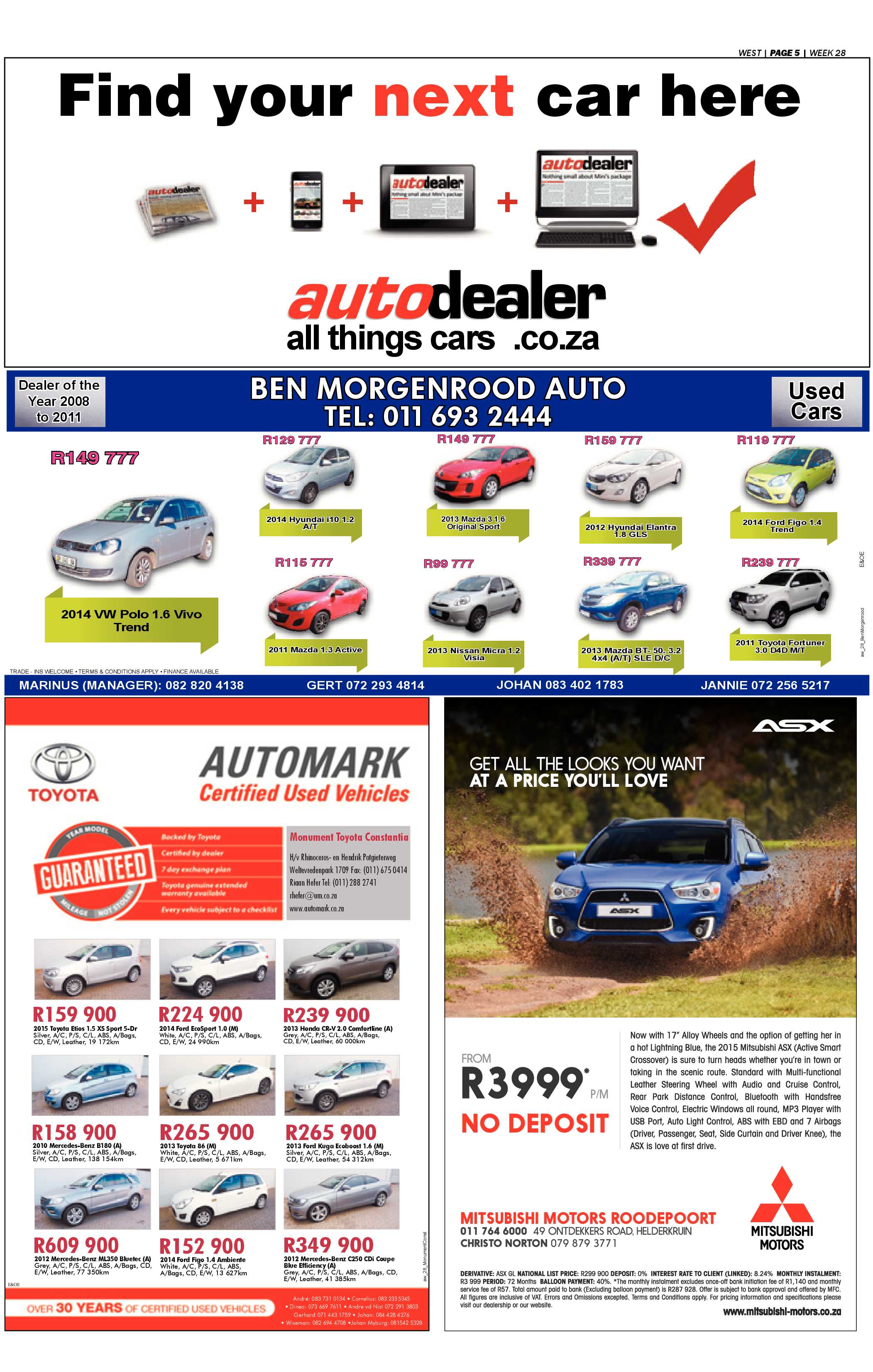 Roodepoort Record 11 December 2015 page 21