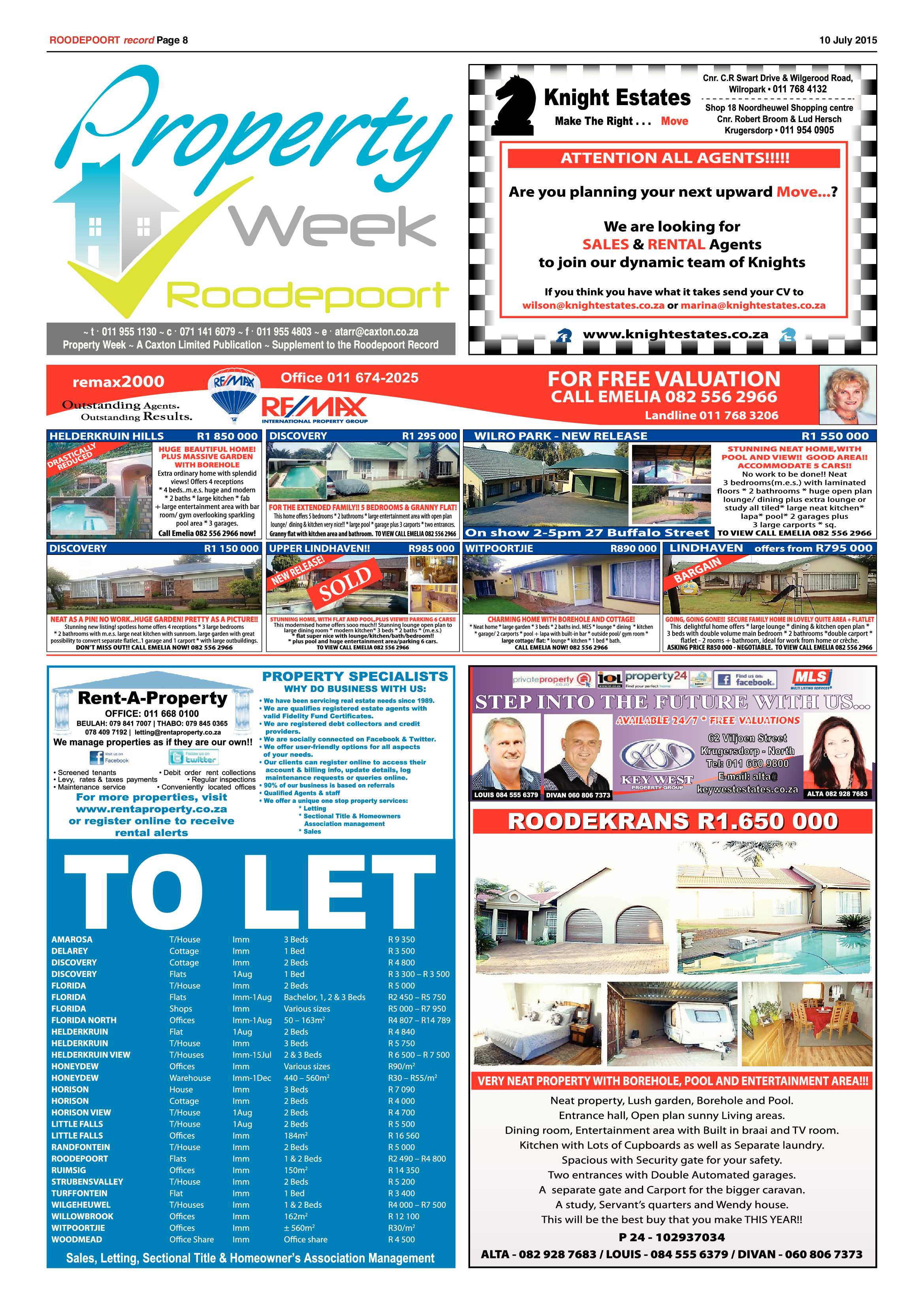 Roodepoort Record 11 December 2015 page 8