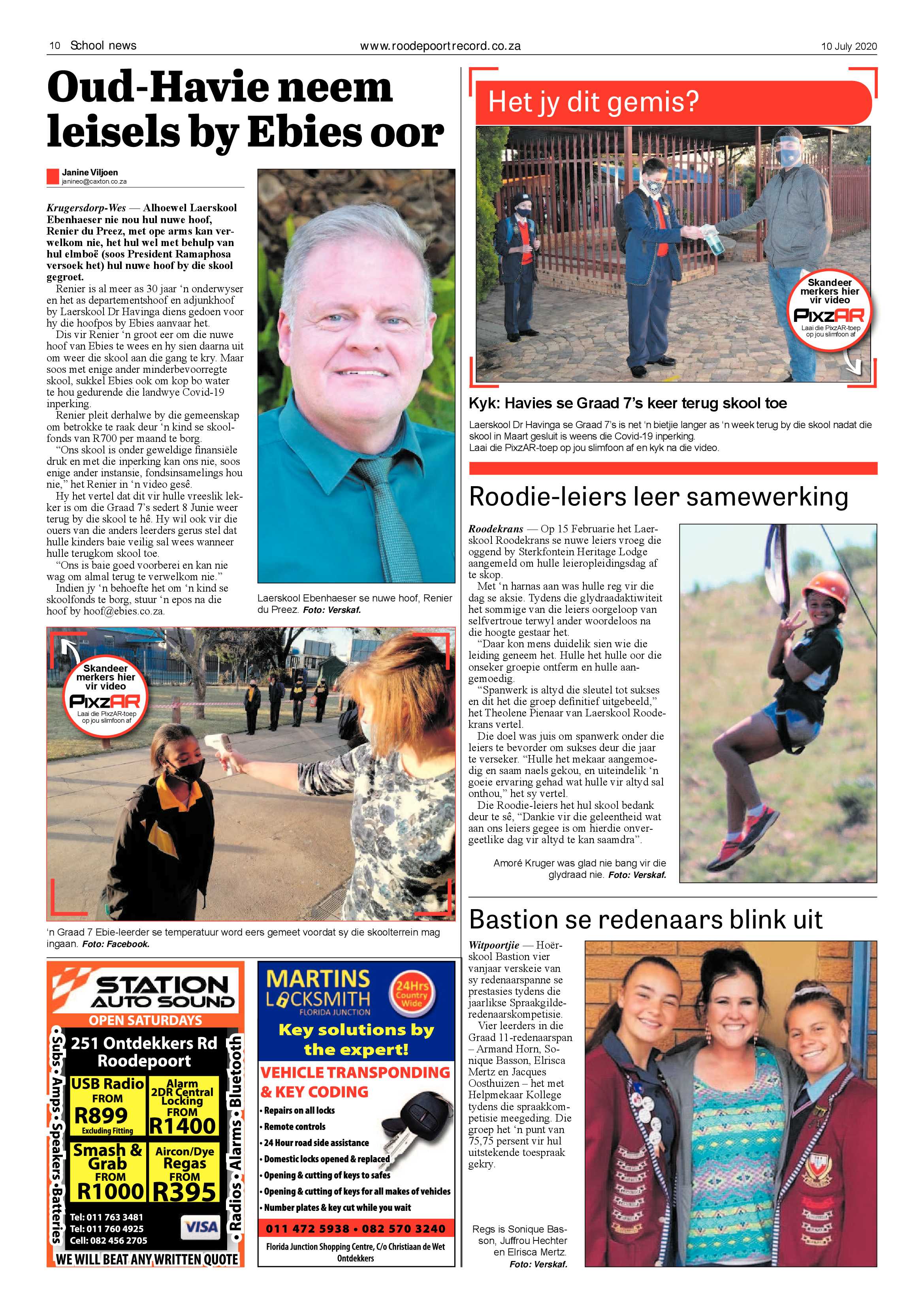 Roodepoort Record 10 July 2020 page 10