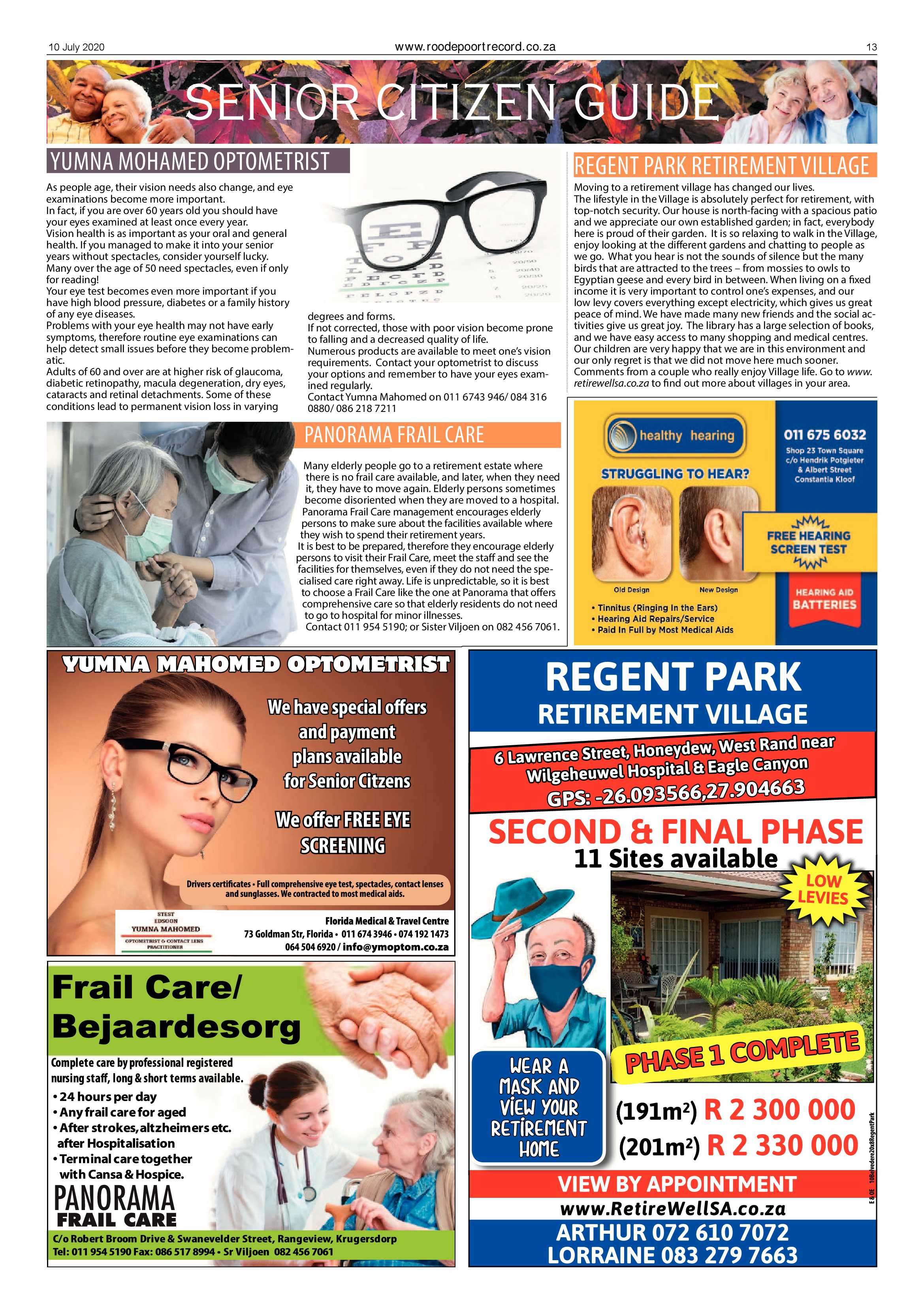 Roodepoort Record 10 July 2020 page 13