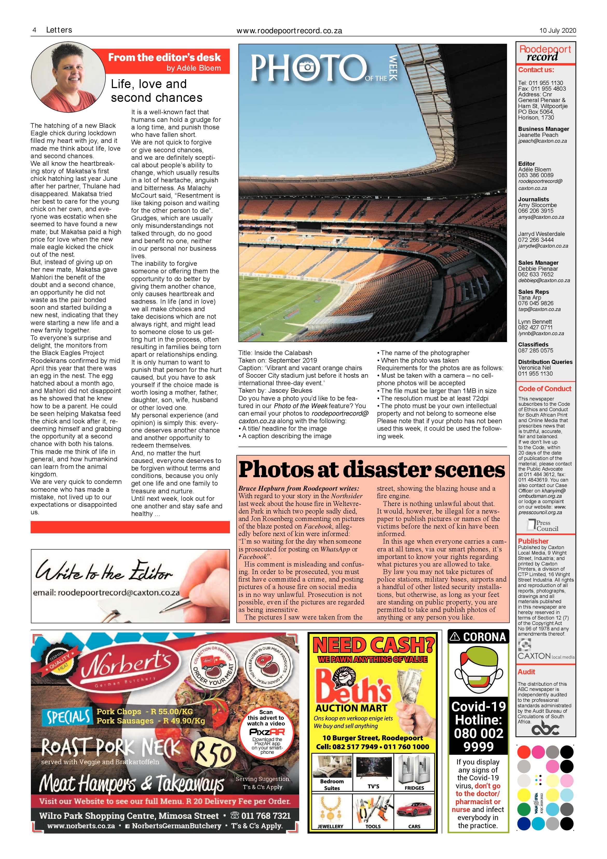 Roodepoort Record 10 July 2020 page 4