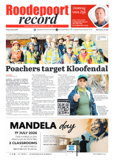 Roodepoort Record 10 July 2026