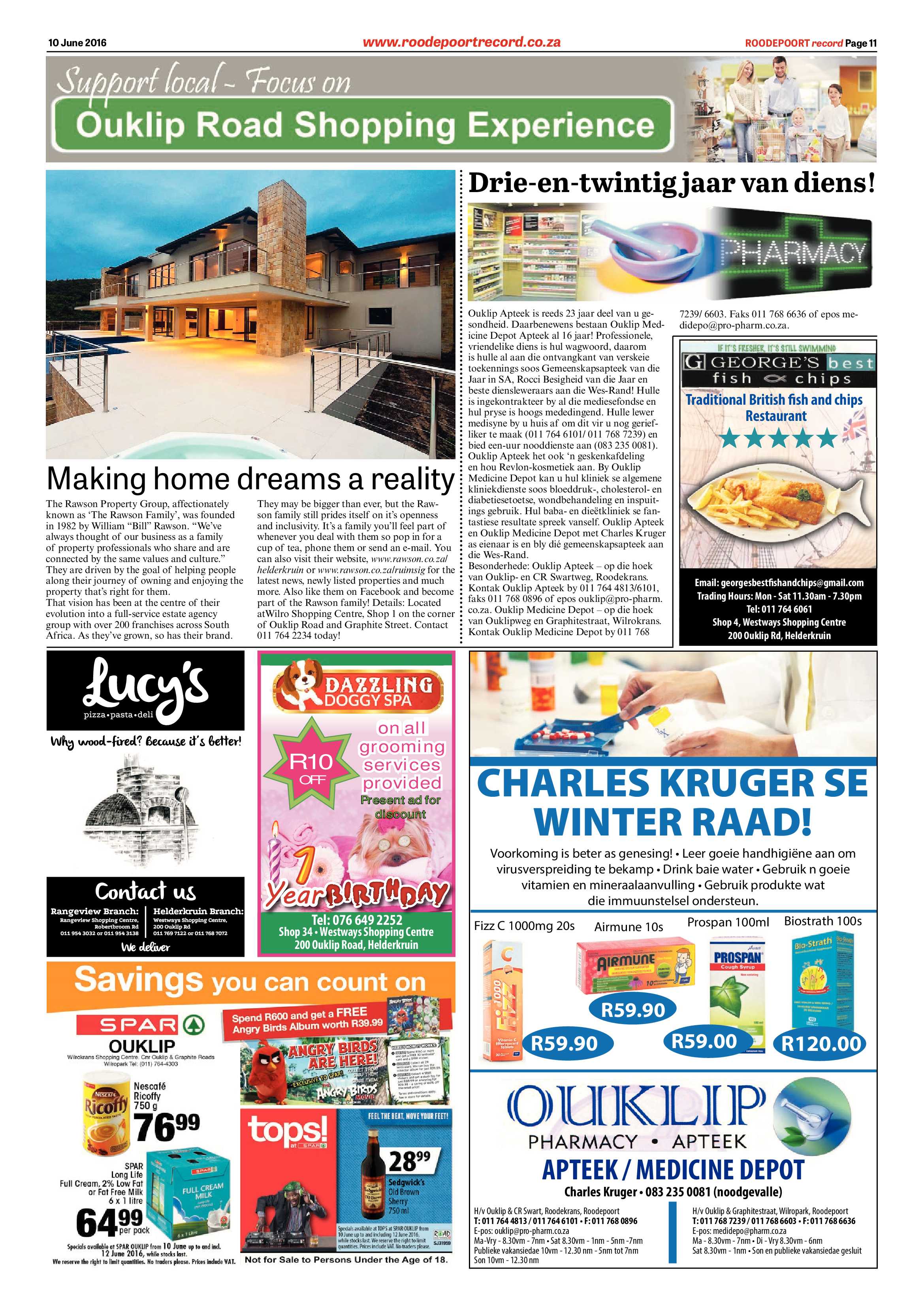 Roodepoort Record 10 June 2016 page 11