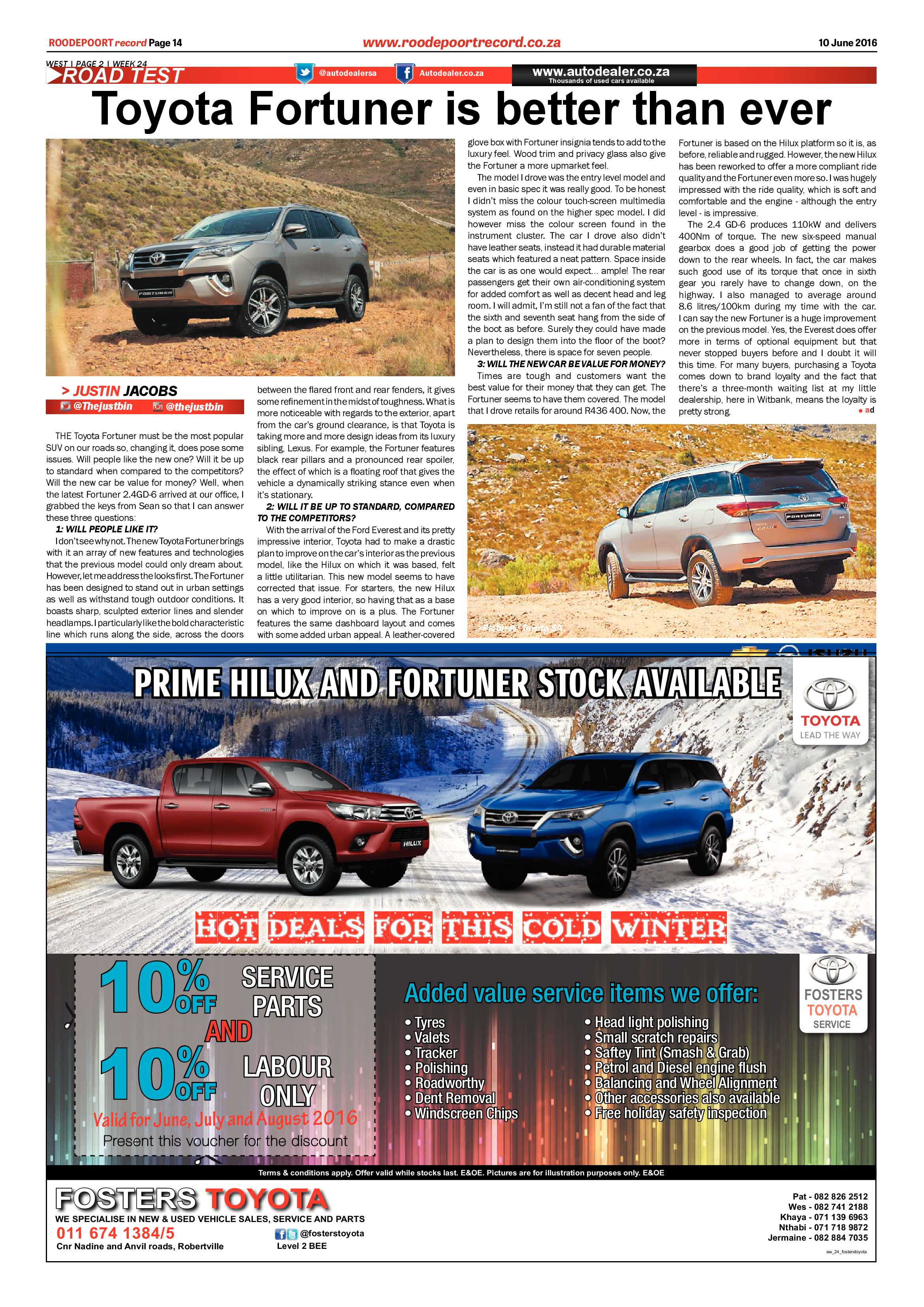 Roodepoort Record 10 June 2016 page 14