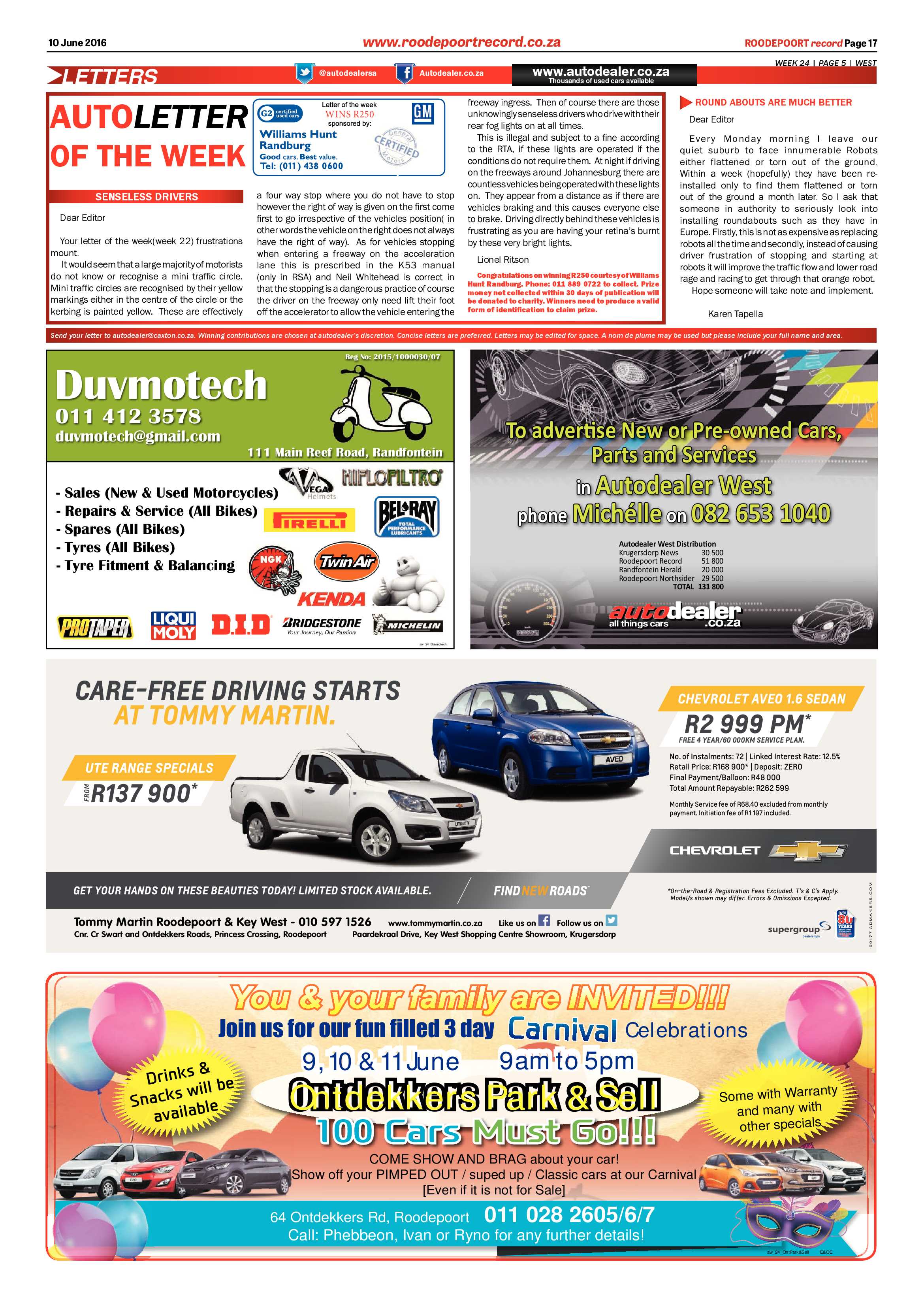 Roodepoort Record 10 June 2016 page 17