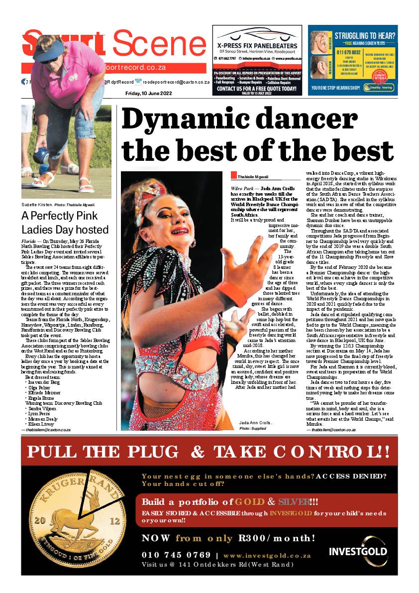 Roodepoort Record 10 June 2022 page 12