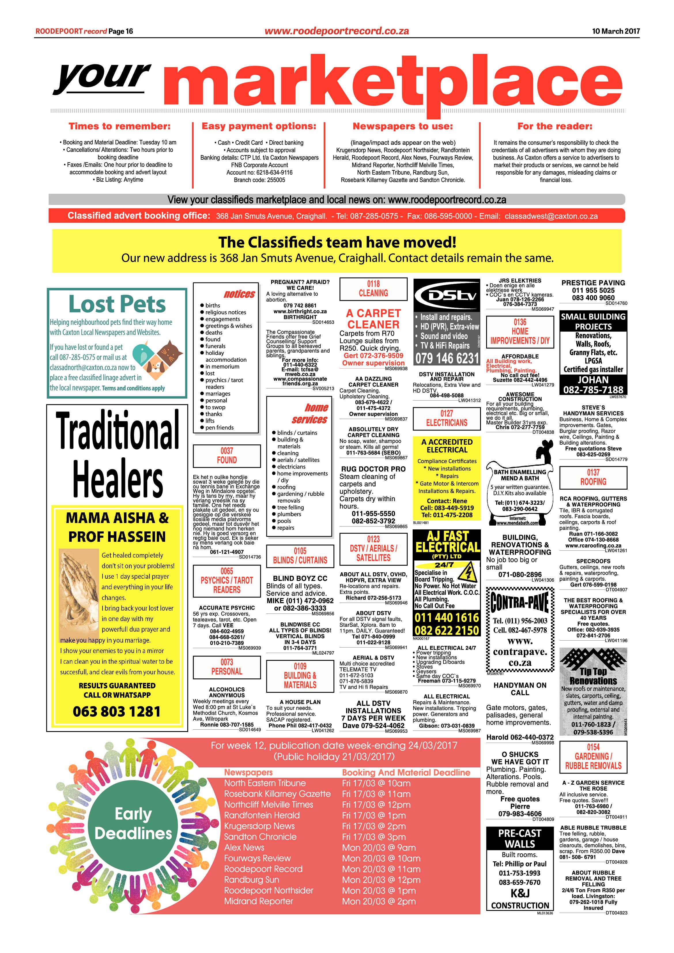 Roodepoort Record 10 March 2017 page 16