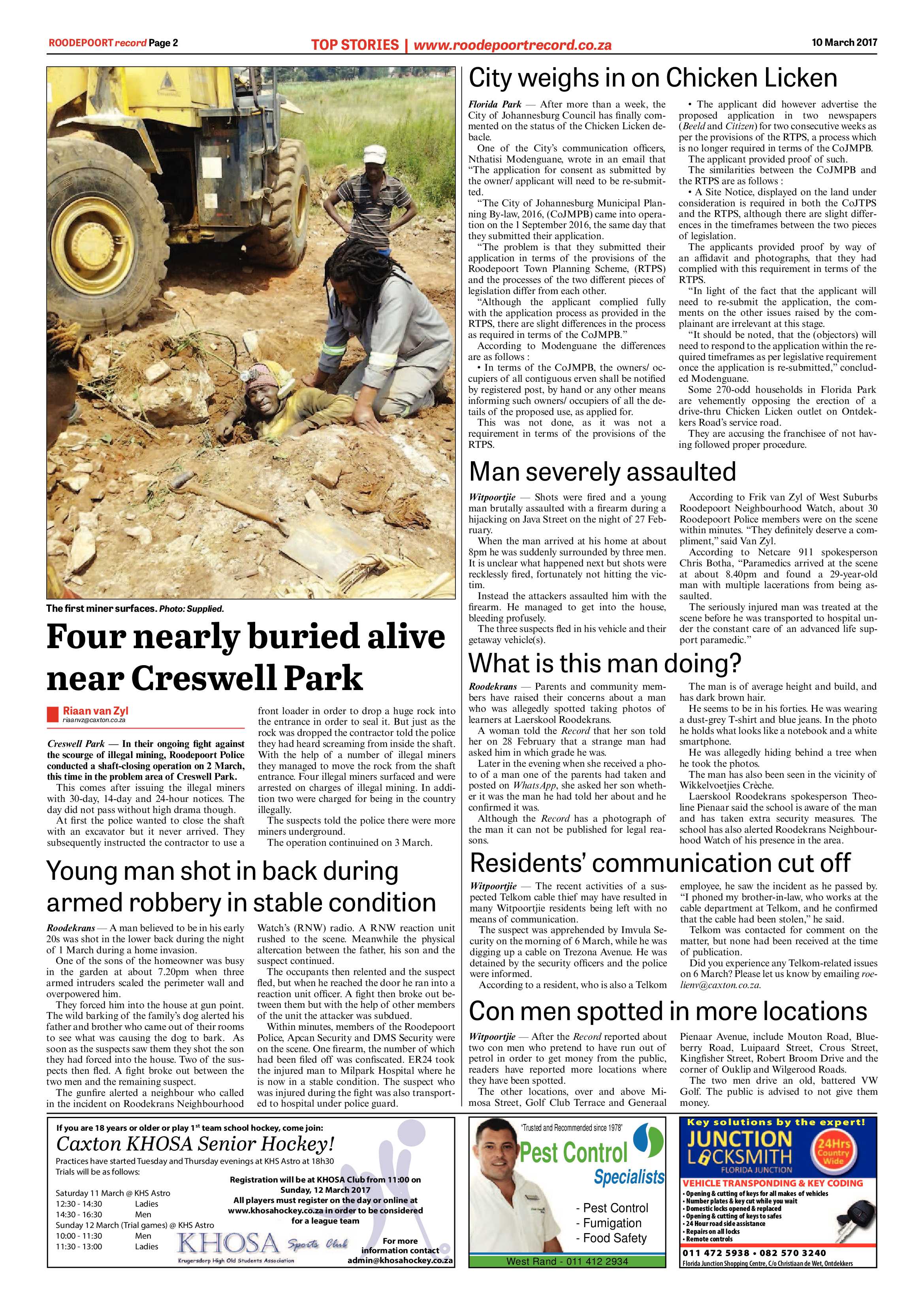 Roodepoort Record 10 March 2017 page 2