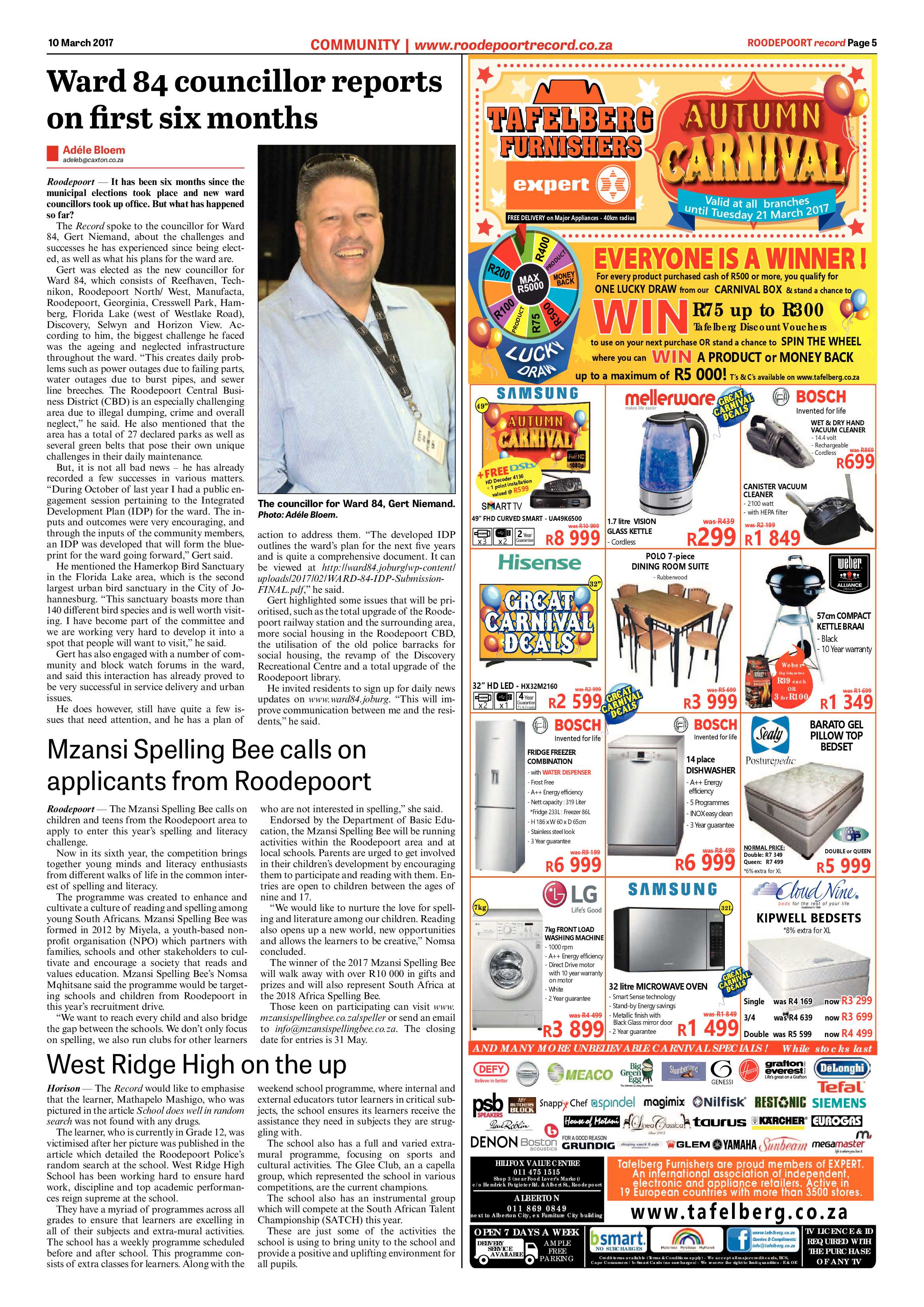 Roodepoort Record 10 March 2017 page 5