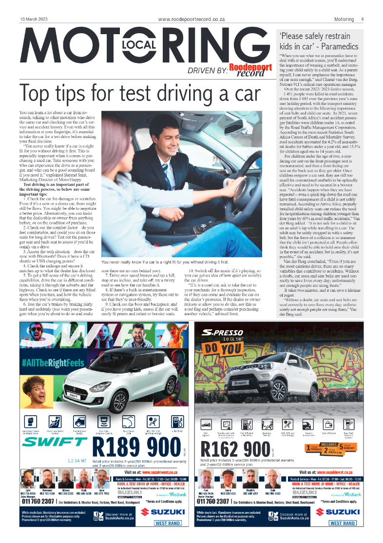 Roodepoort Record 10 March 2023 page 9