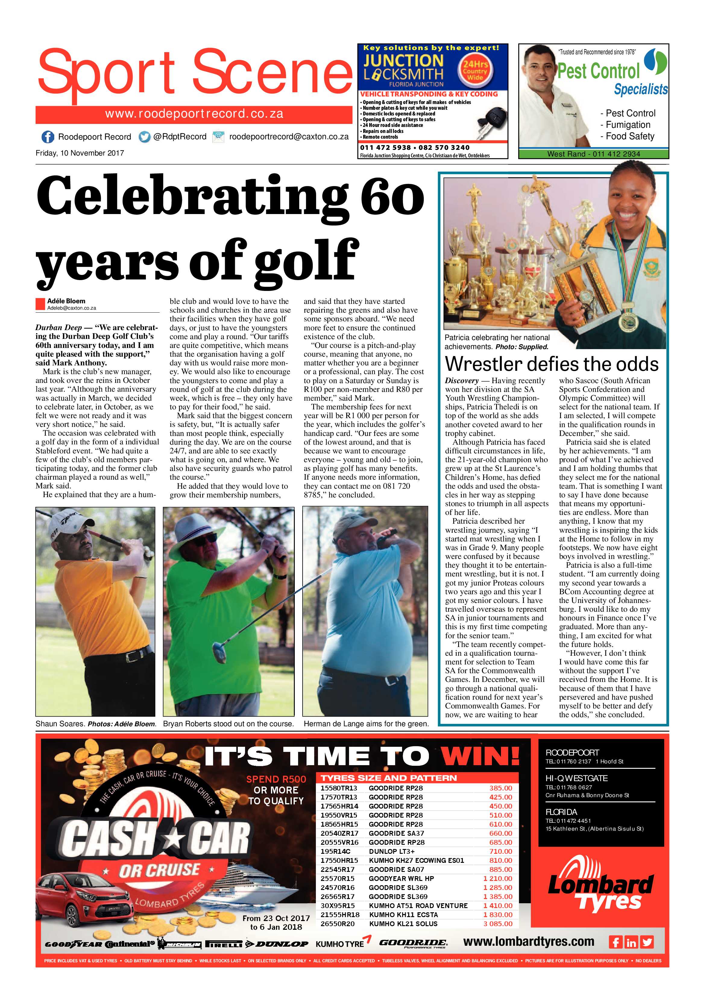 Roodepoort Record 10 November 2017 page 20