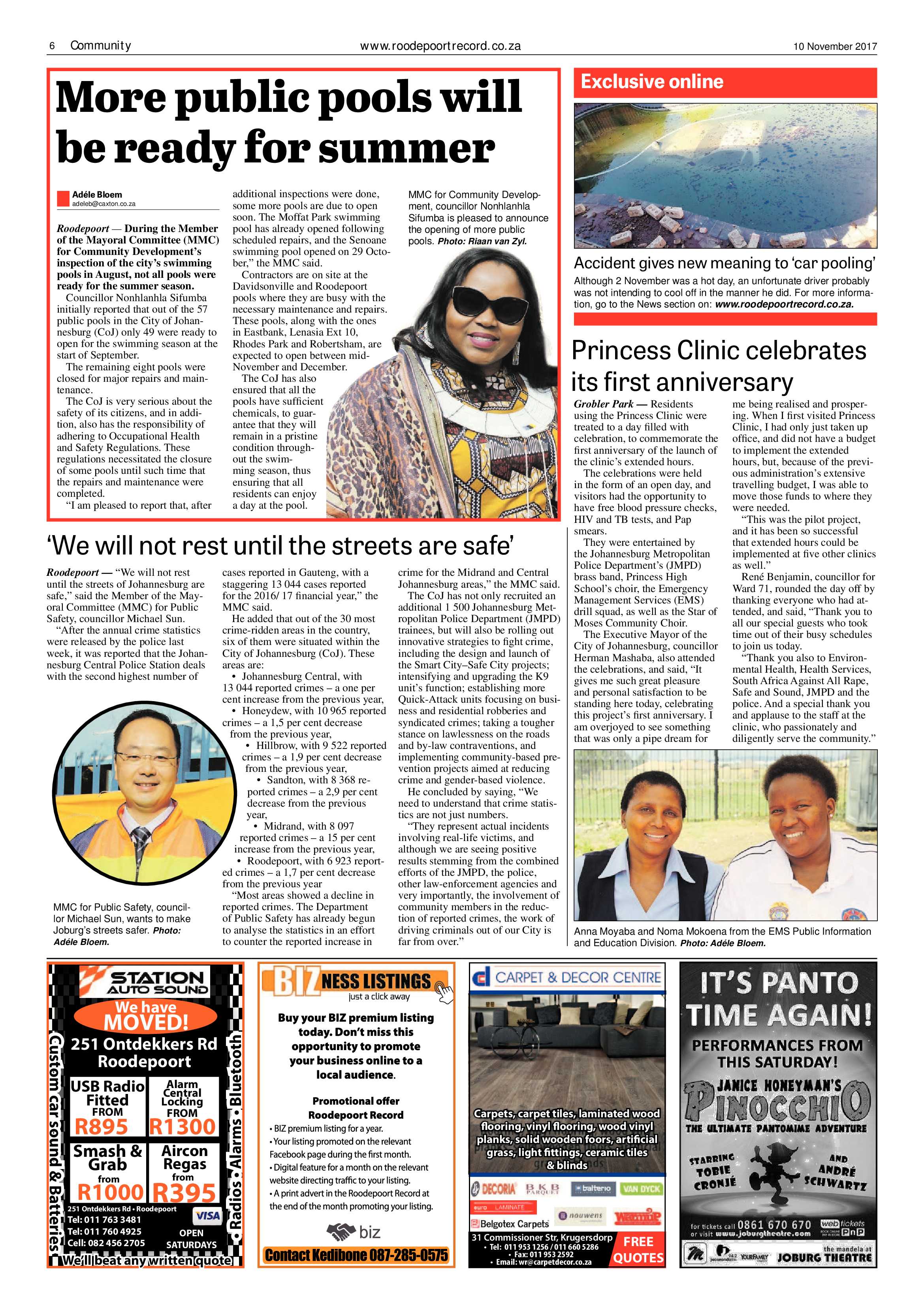 Roodepoort Record 10 November 2017 page 6