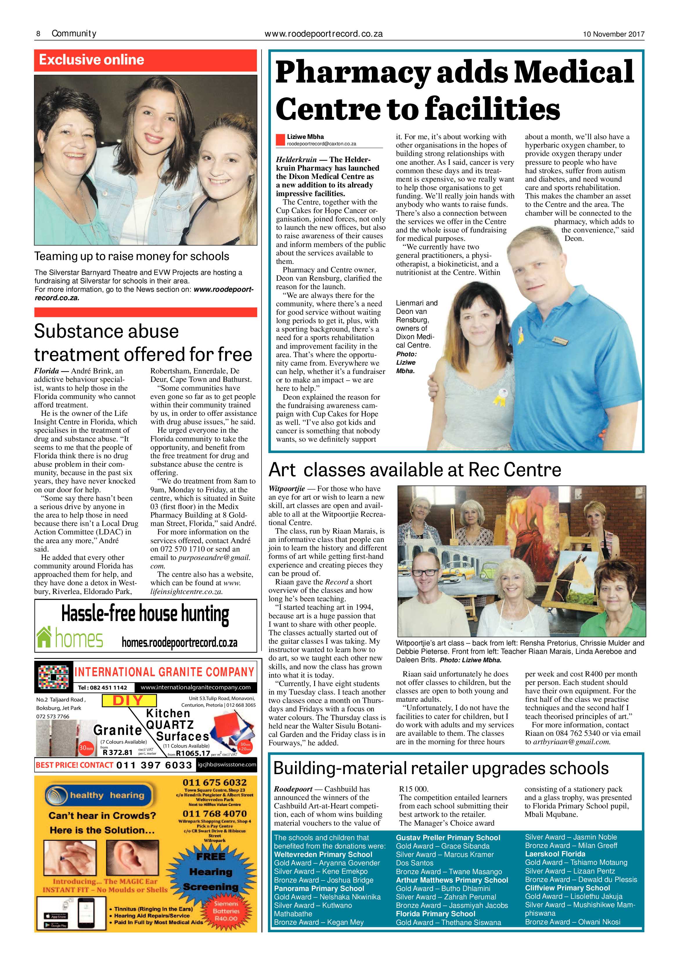 Roodepoort Record 10 November 2017 page 8