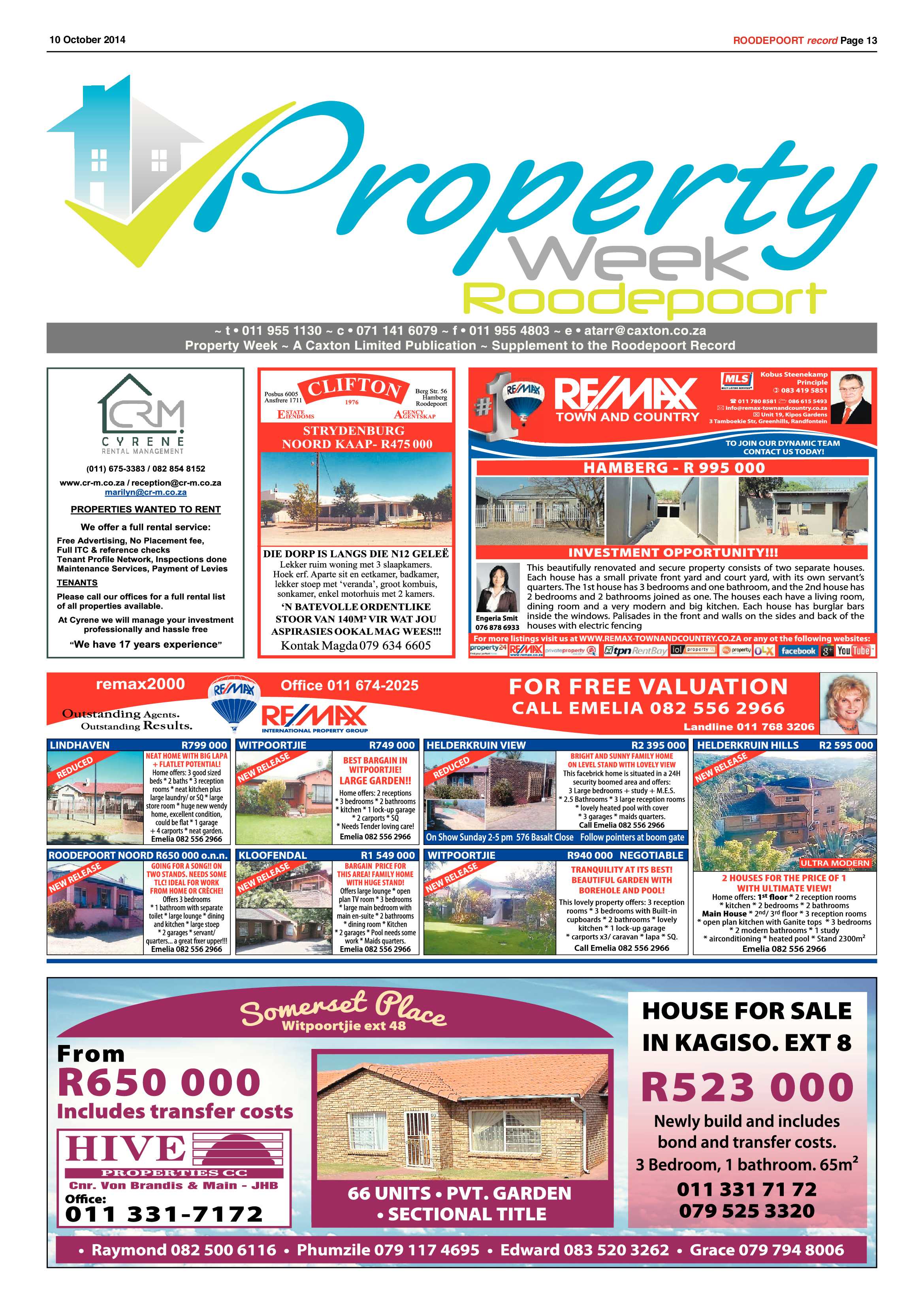 Roodepoort Record 10 October 2014 page 13