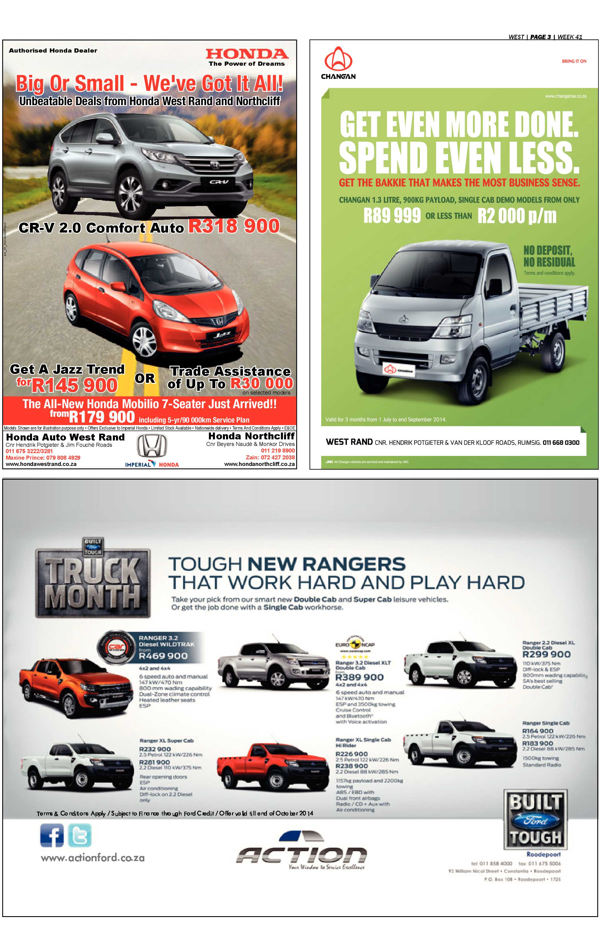 Roodepoort Record 10 October 2014 page 23