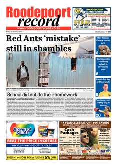 Roodepoort Record 10 October 2014