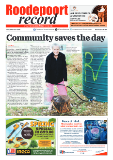 Roodepoort Record 10 October 2025