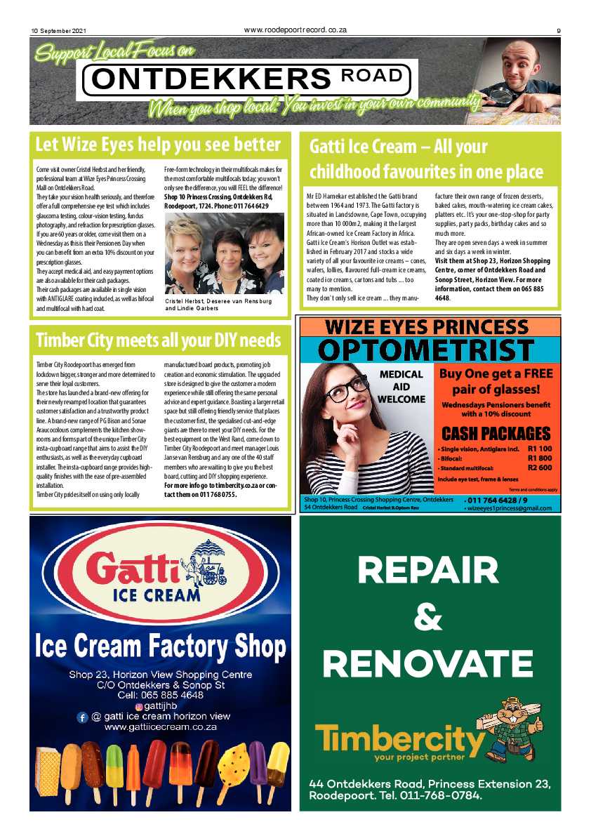 Roodepoort Record 10 September 2021 page 9