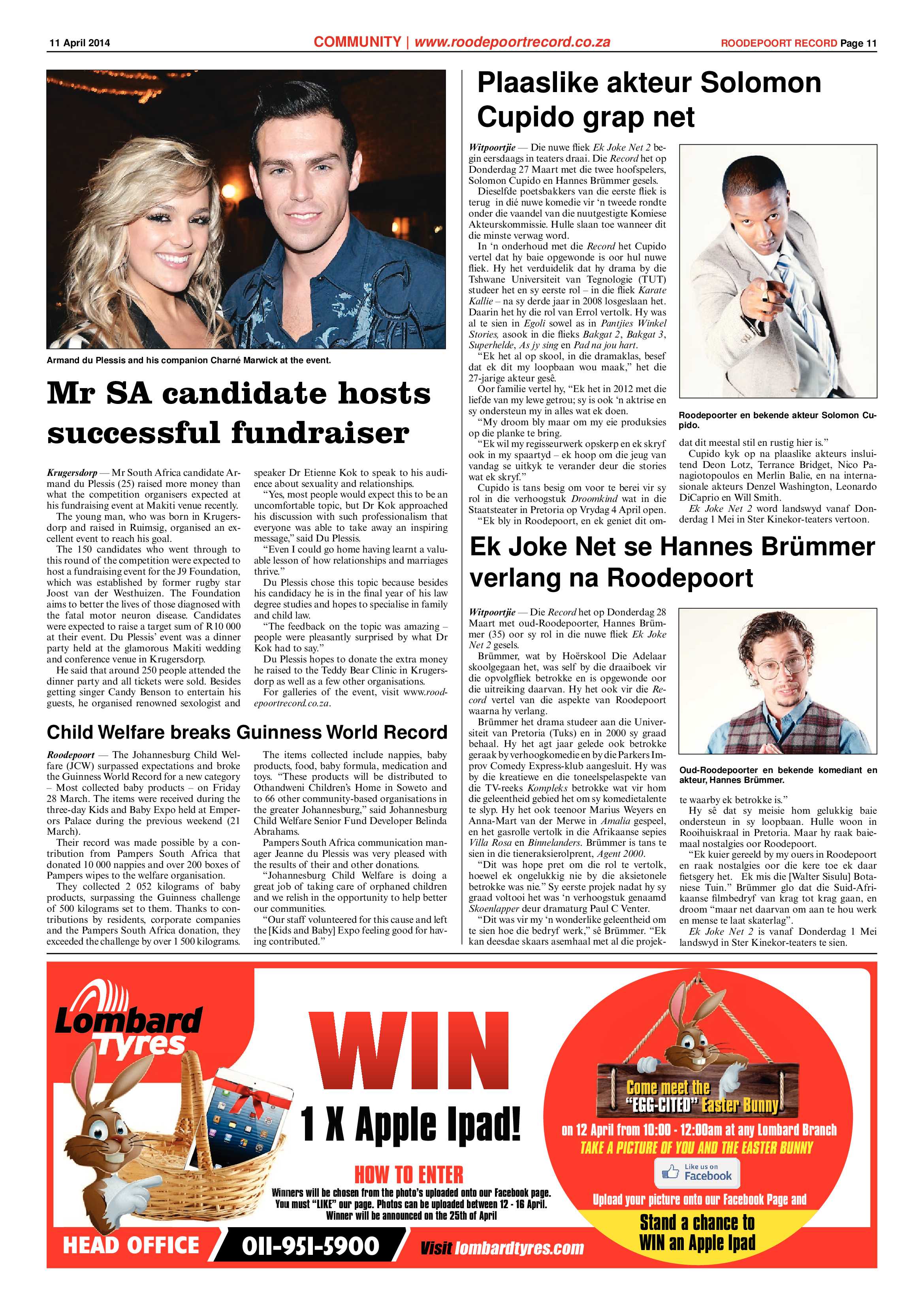 Roodepoort Record 11 April 2014 page 11