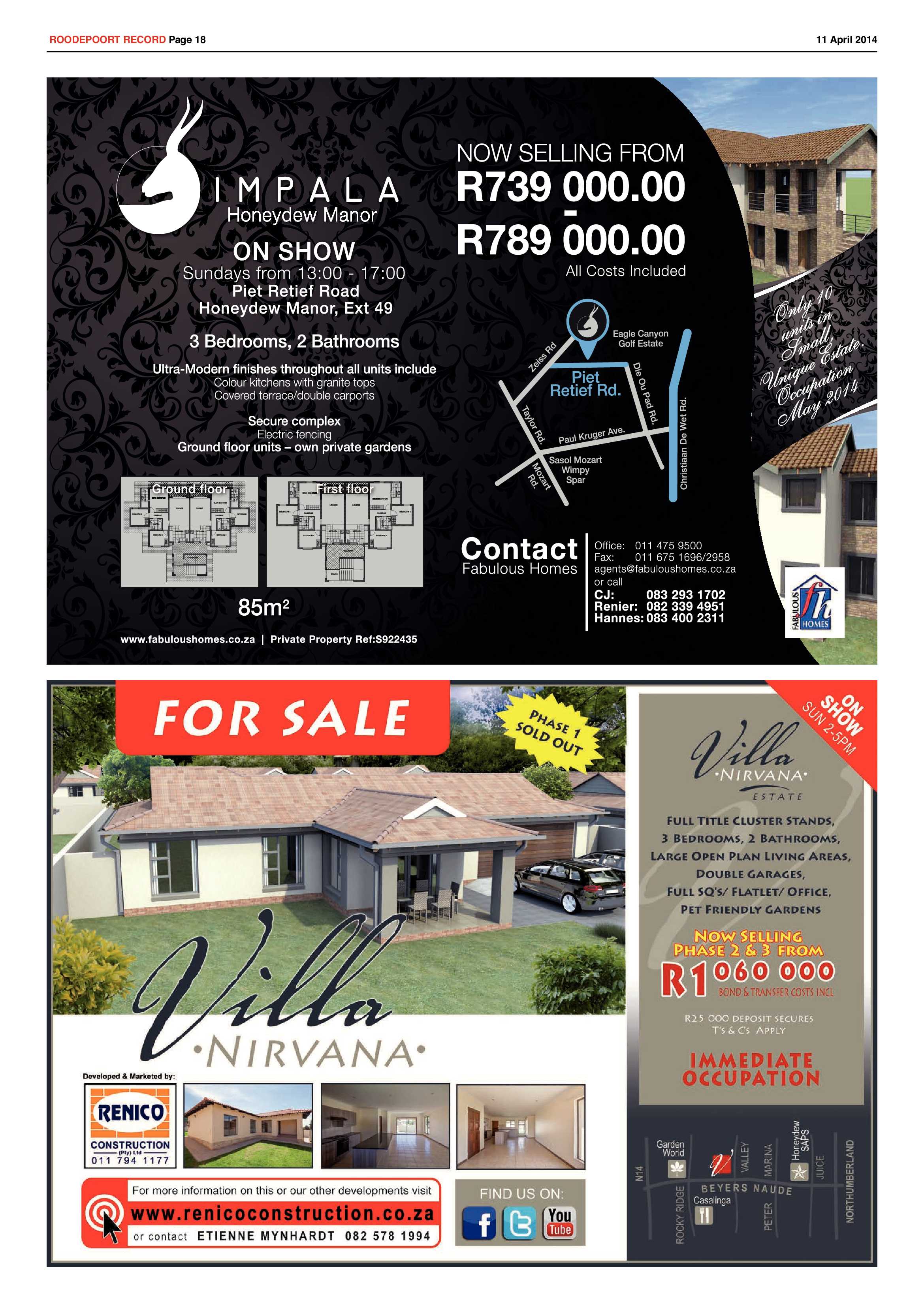 Roodepoort Record 11 April 2014 page 18
