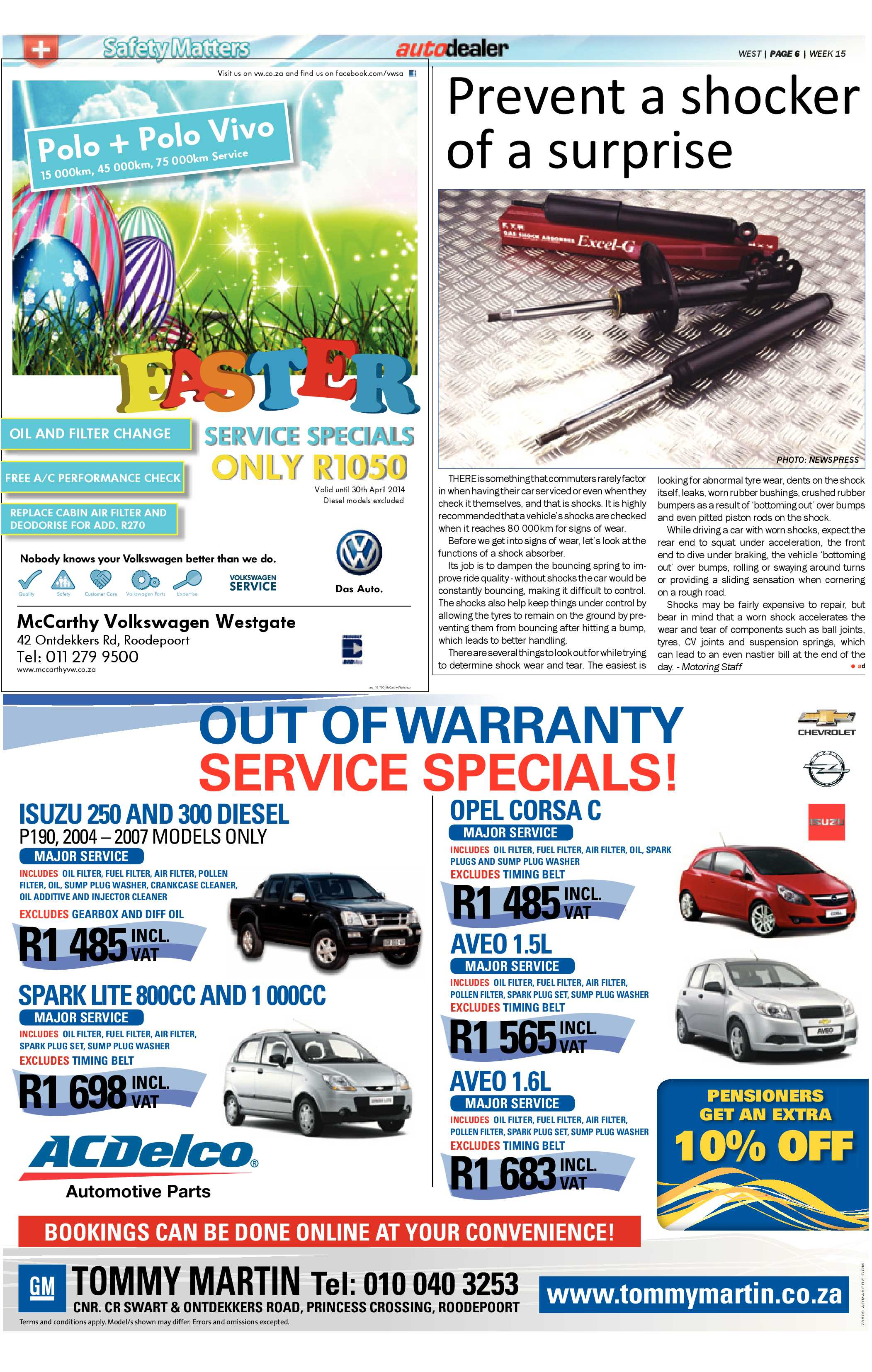 Roodepoort Record 11 April 2014 page 34