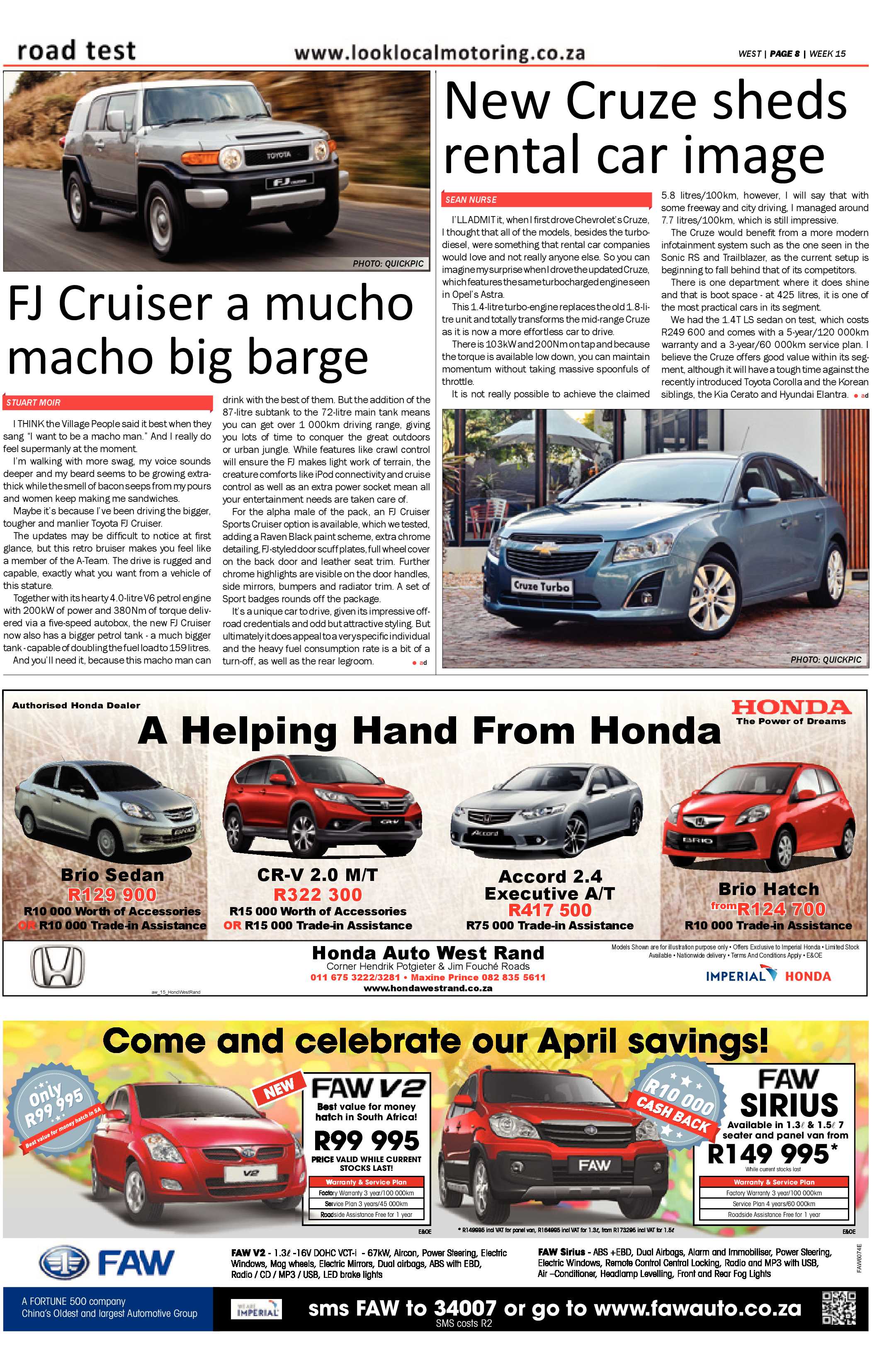 Roodepoort Record 11 April 2014 page 36