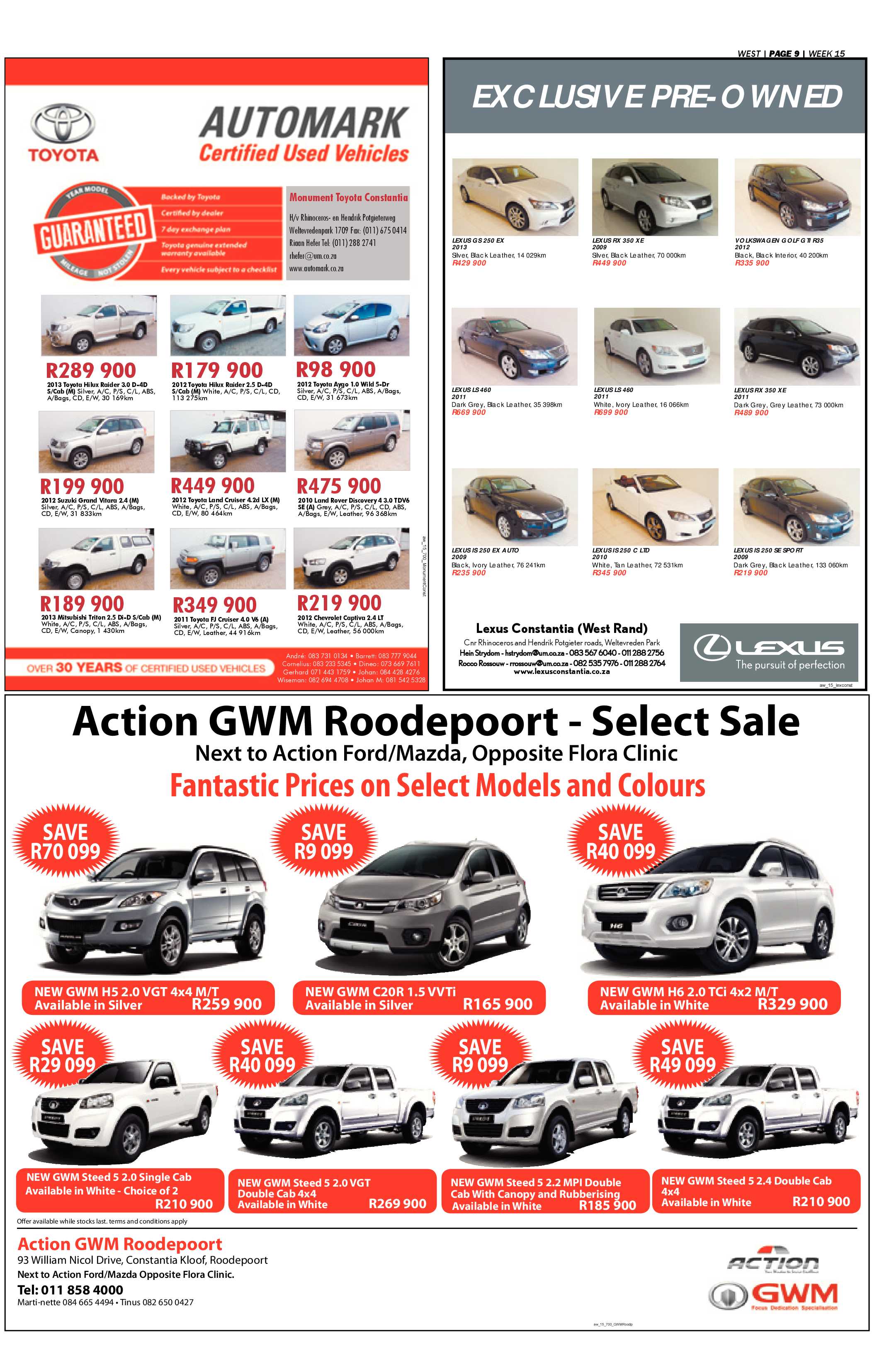 Roodepoort Record 11 April 2014 page 37