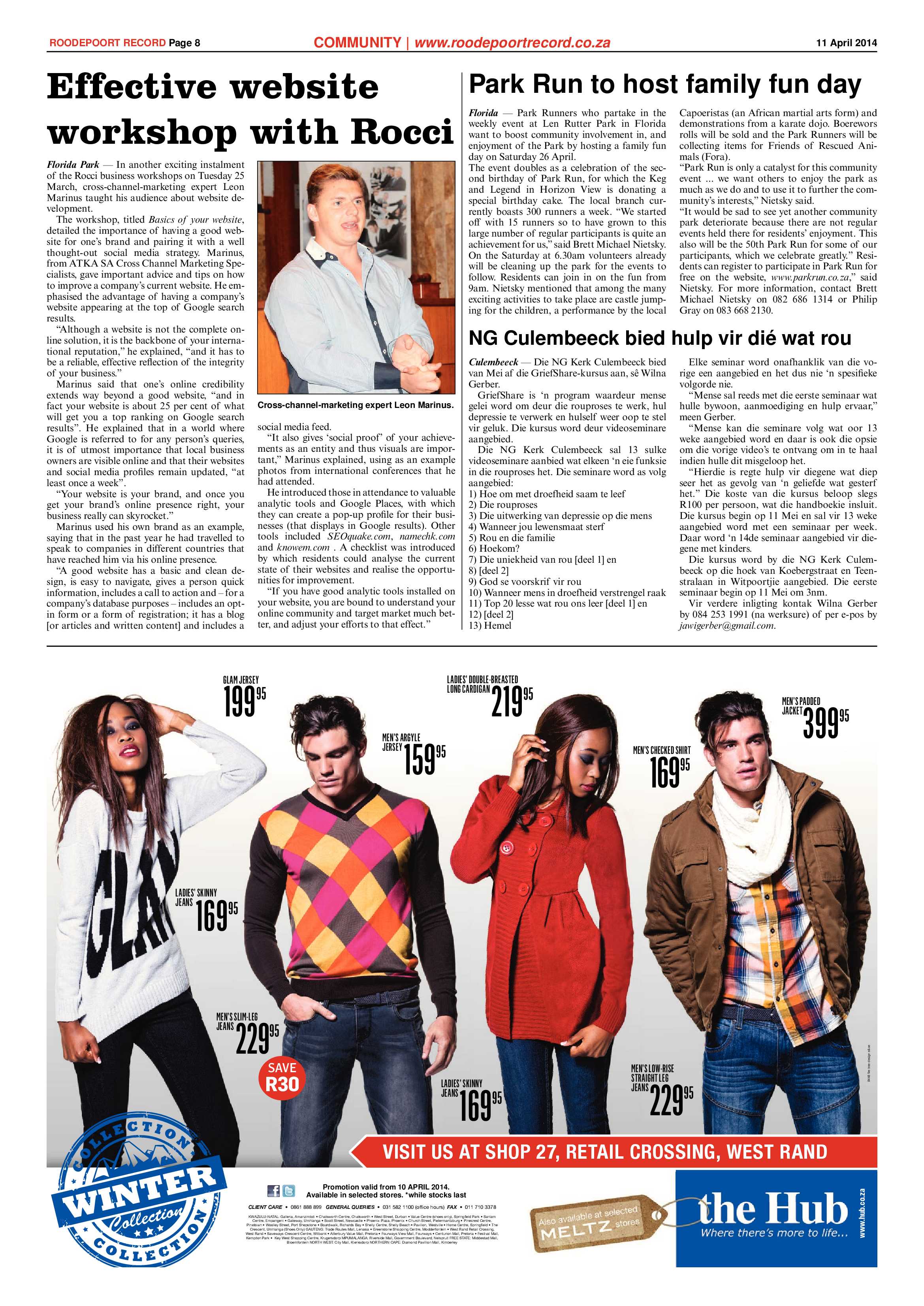 Roodepoort Record 11 April 2014 page 8