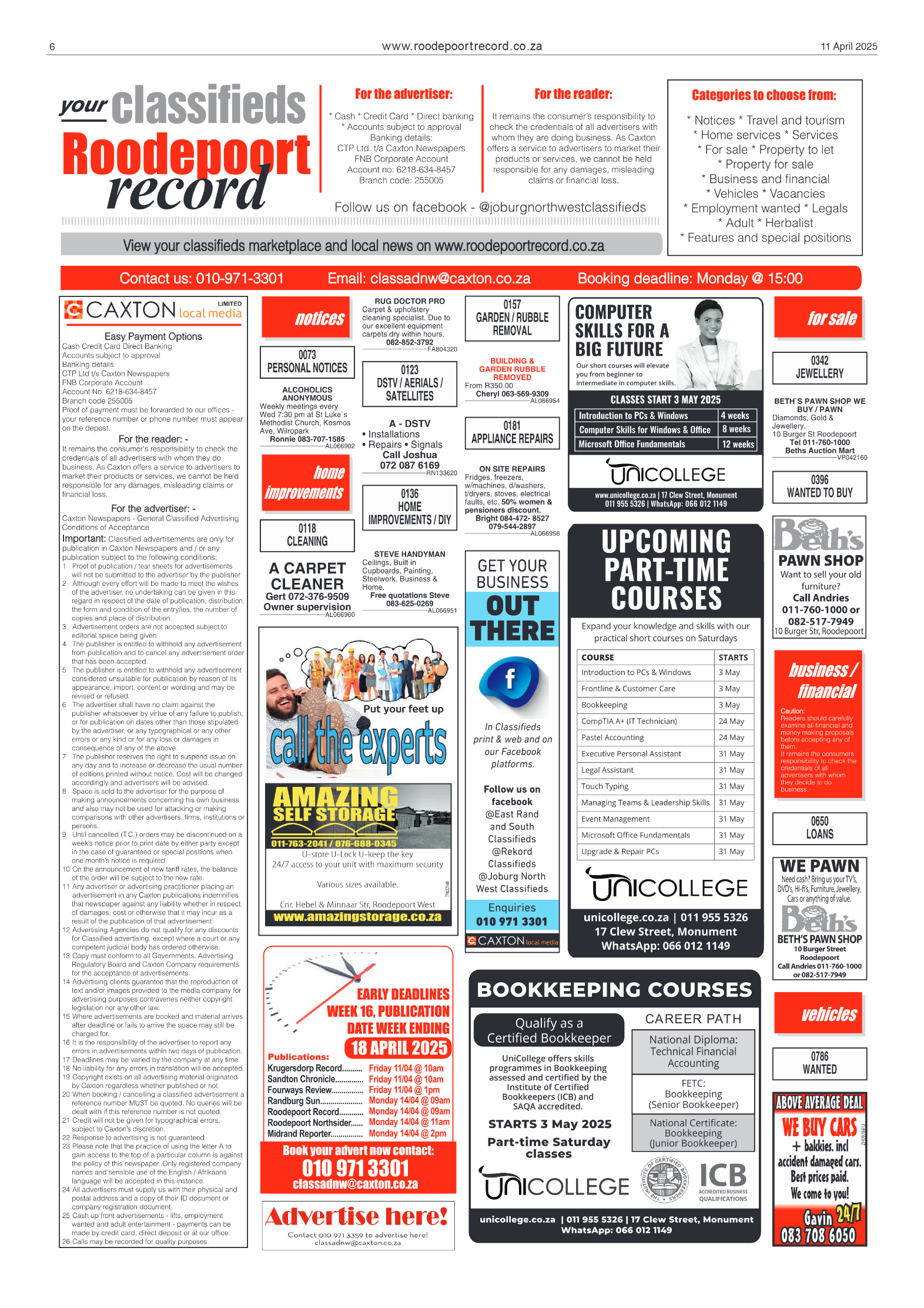 Roodepoort Record 11 April 2025 page 6