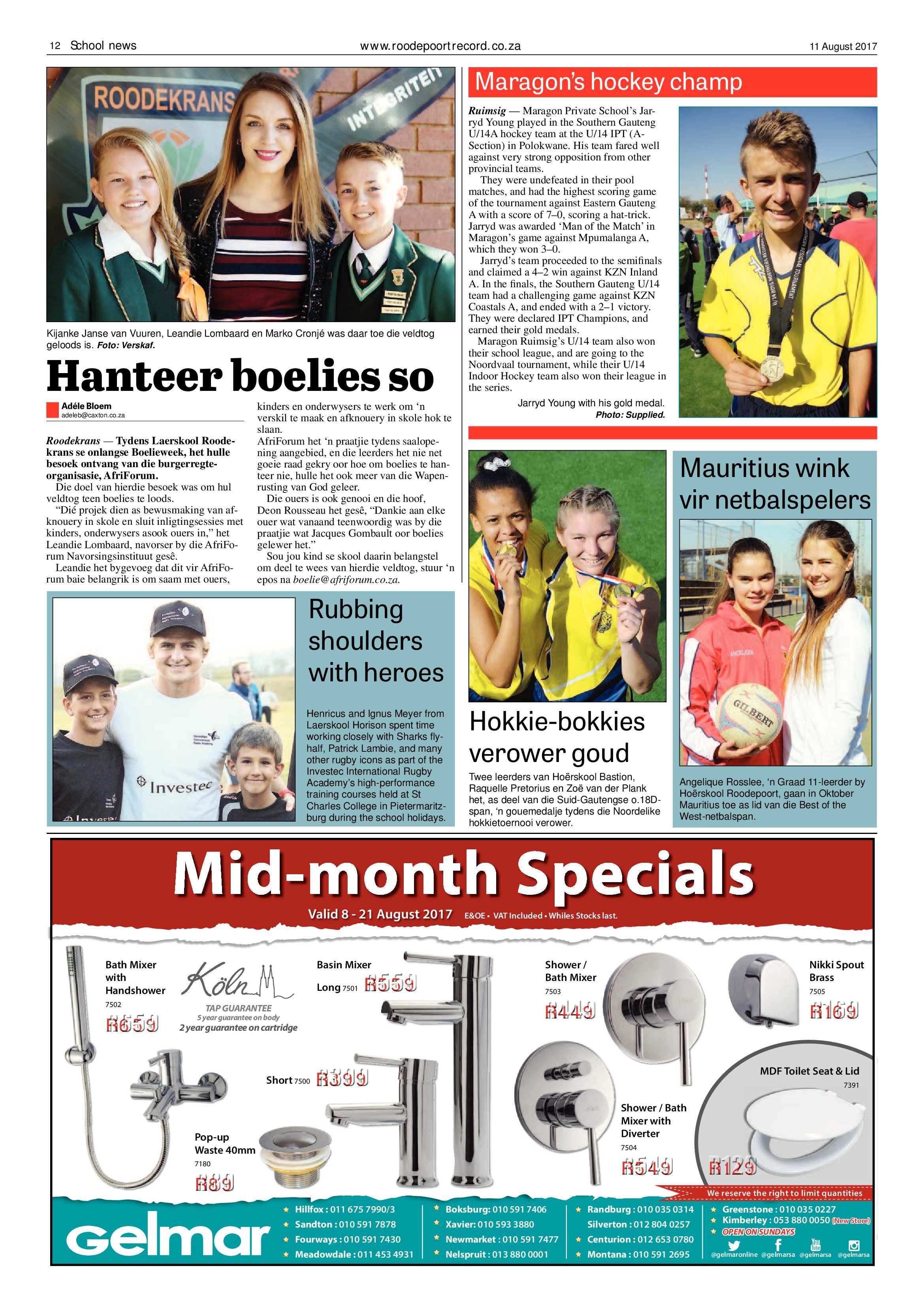 Roodepoort Record 11 August 2017 page 12