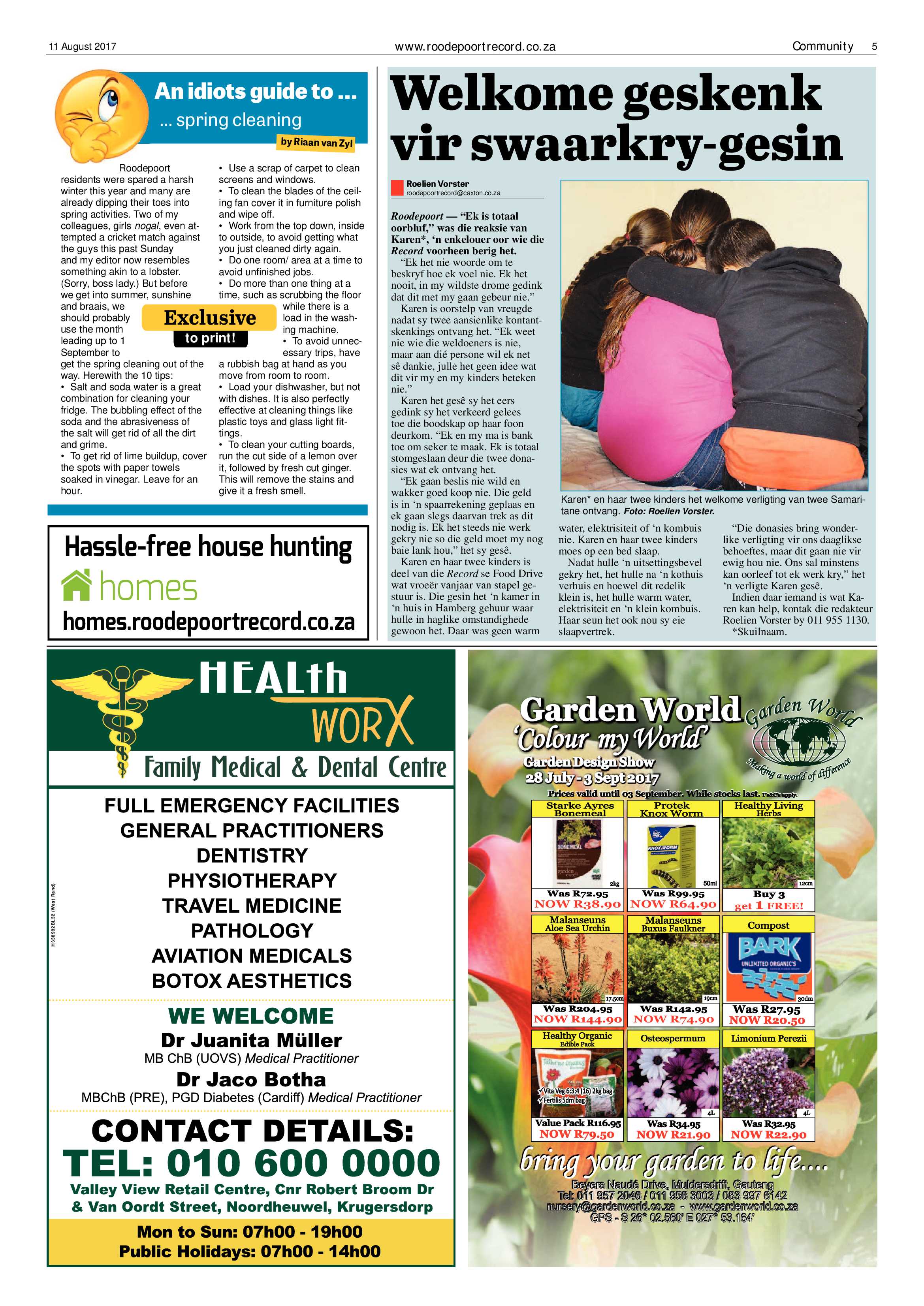 Roodepoort Record 11 August 2017 page 5