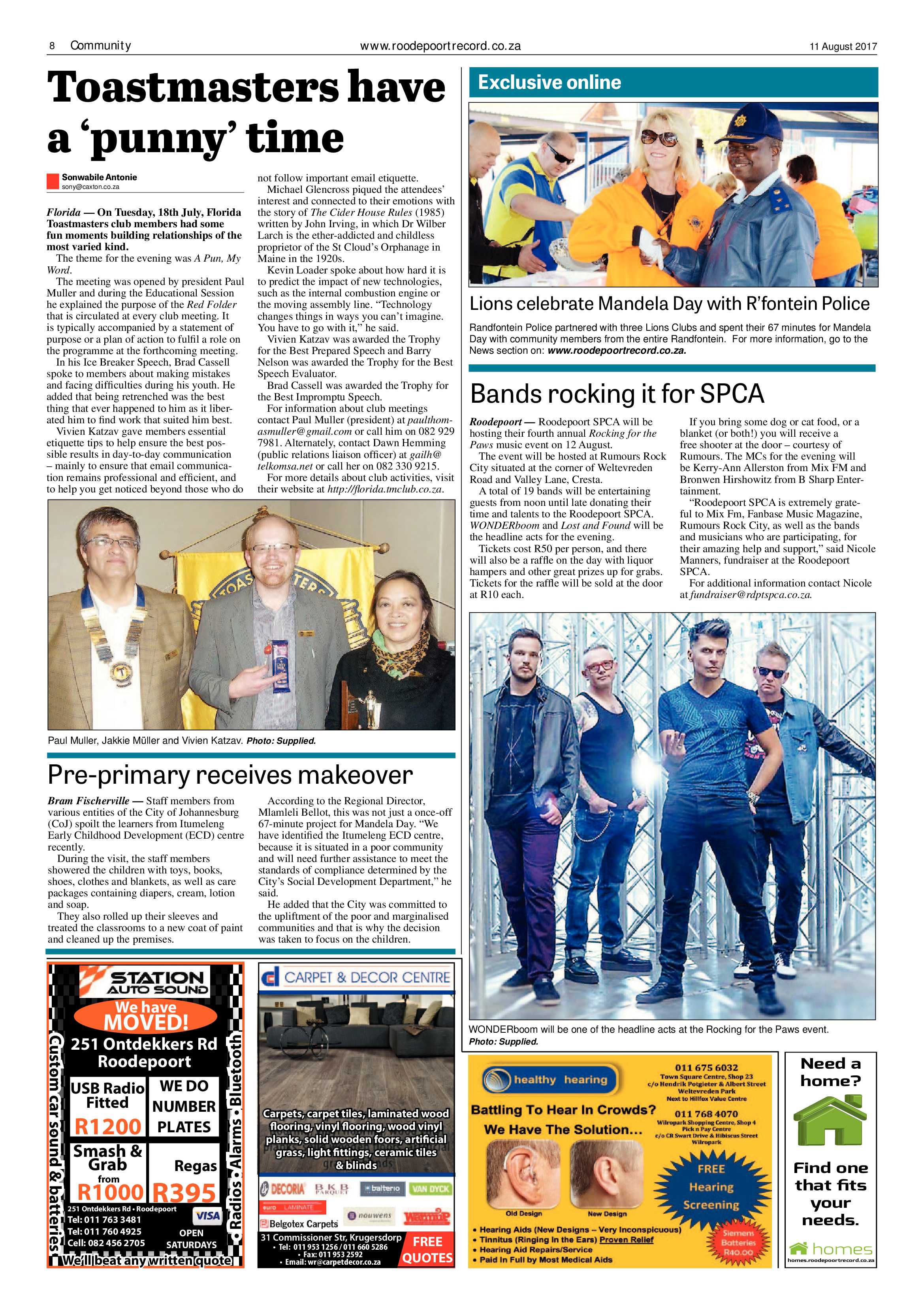 Roodepoort Record 11 August 2017 page 8