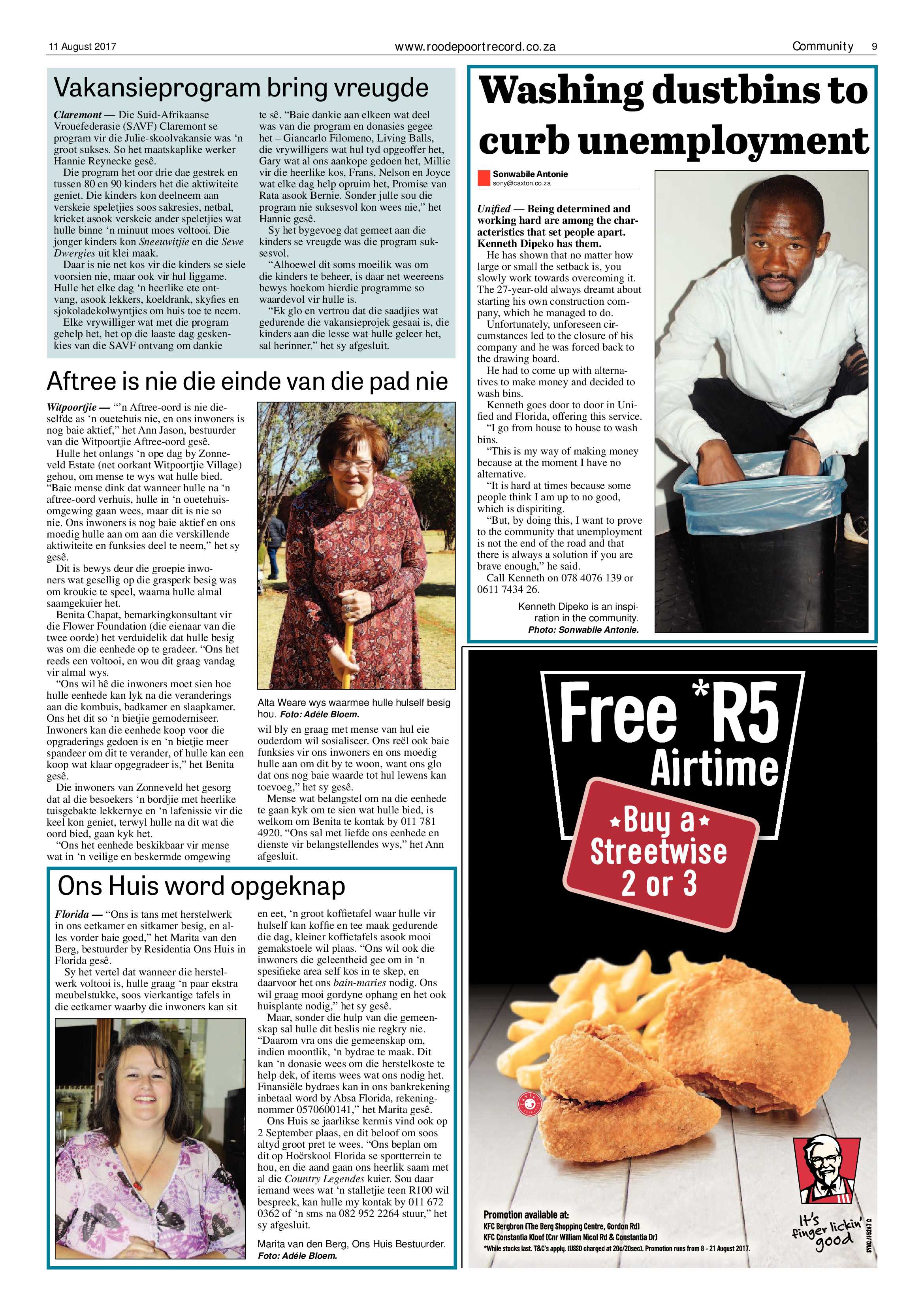 Roodepoort Record 11 August 2017 page 9