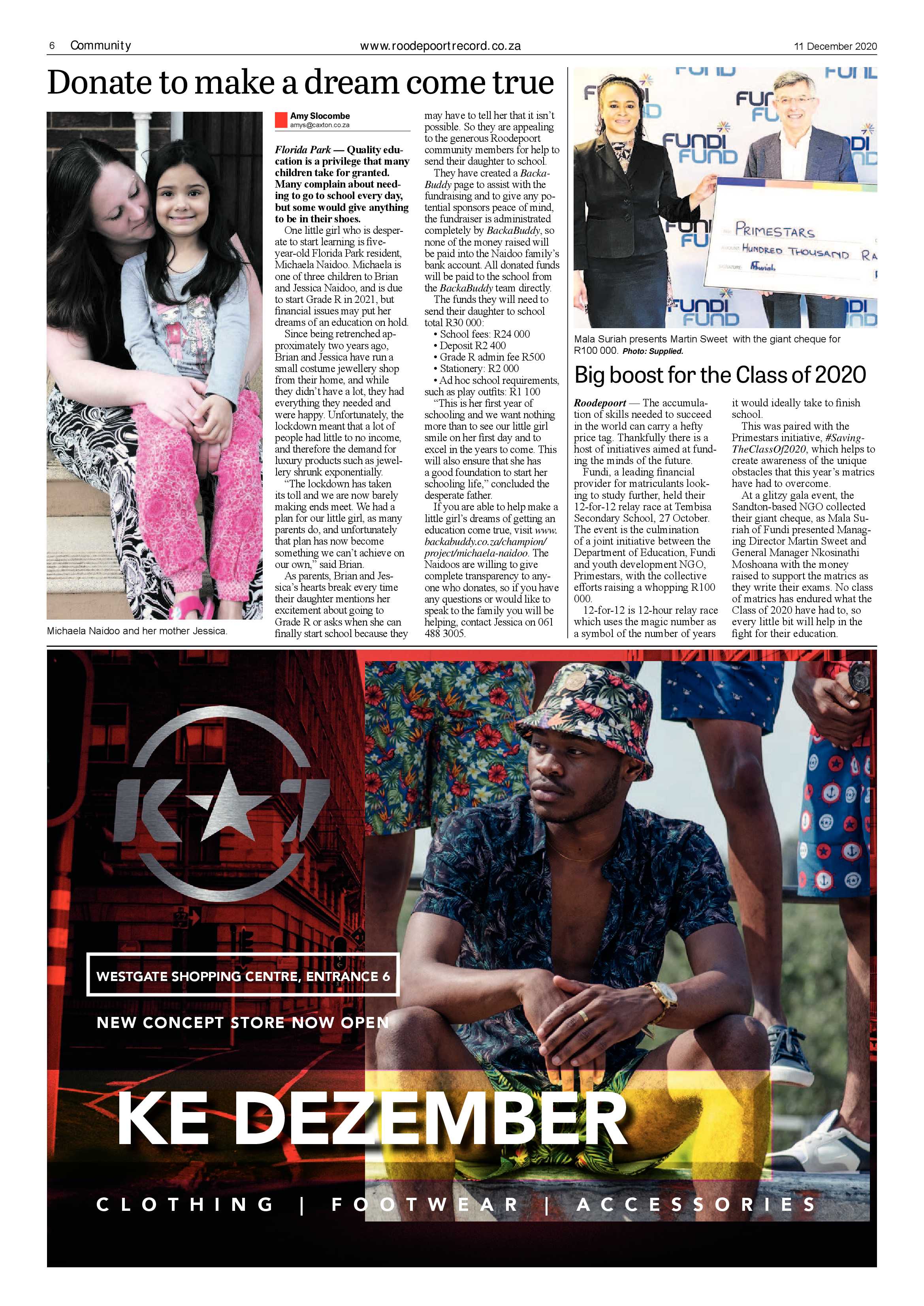 Roodepoort Record 11 December 2020 page 6