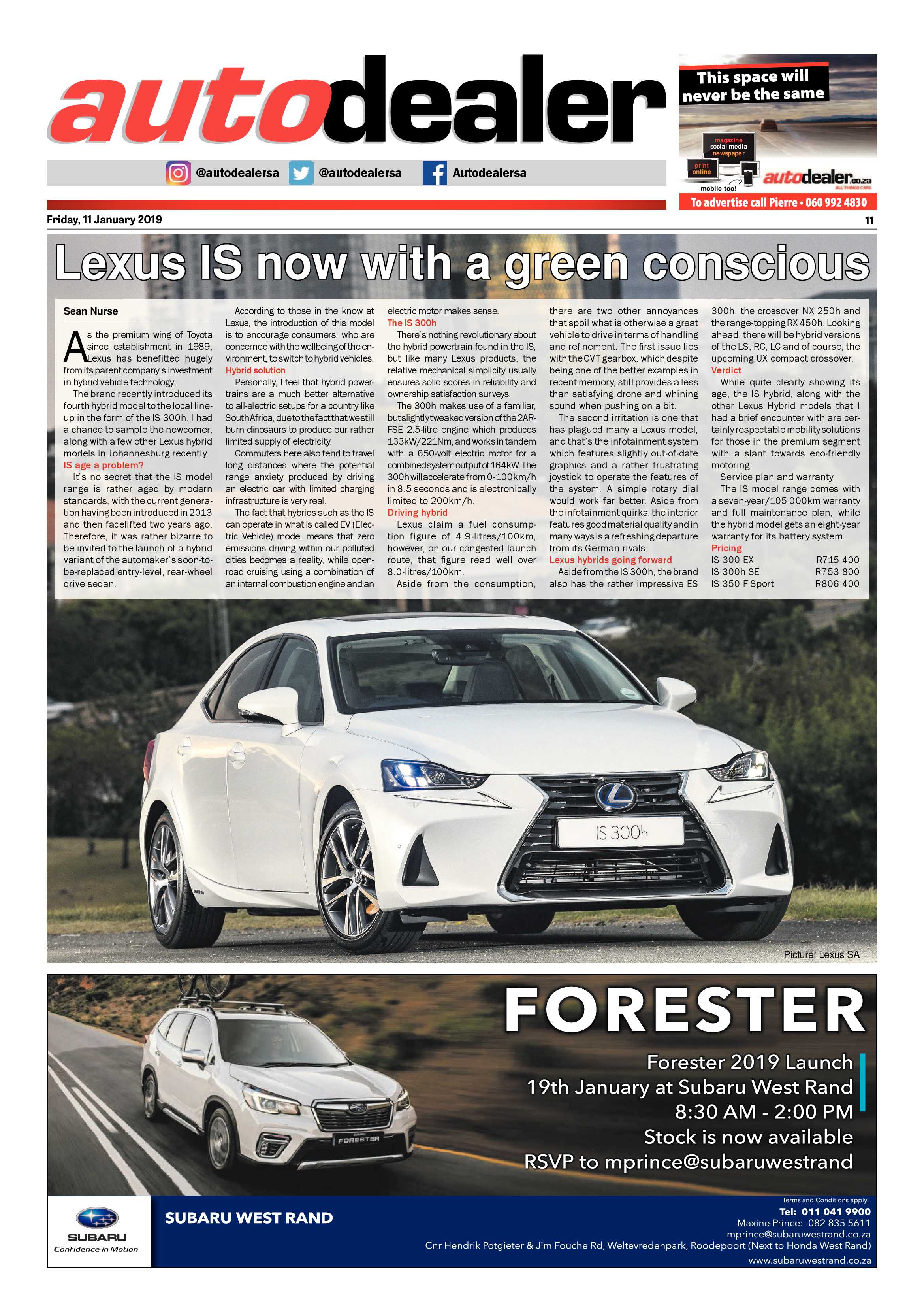 Roodepoort Record 11 January 2019 page 11