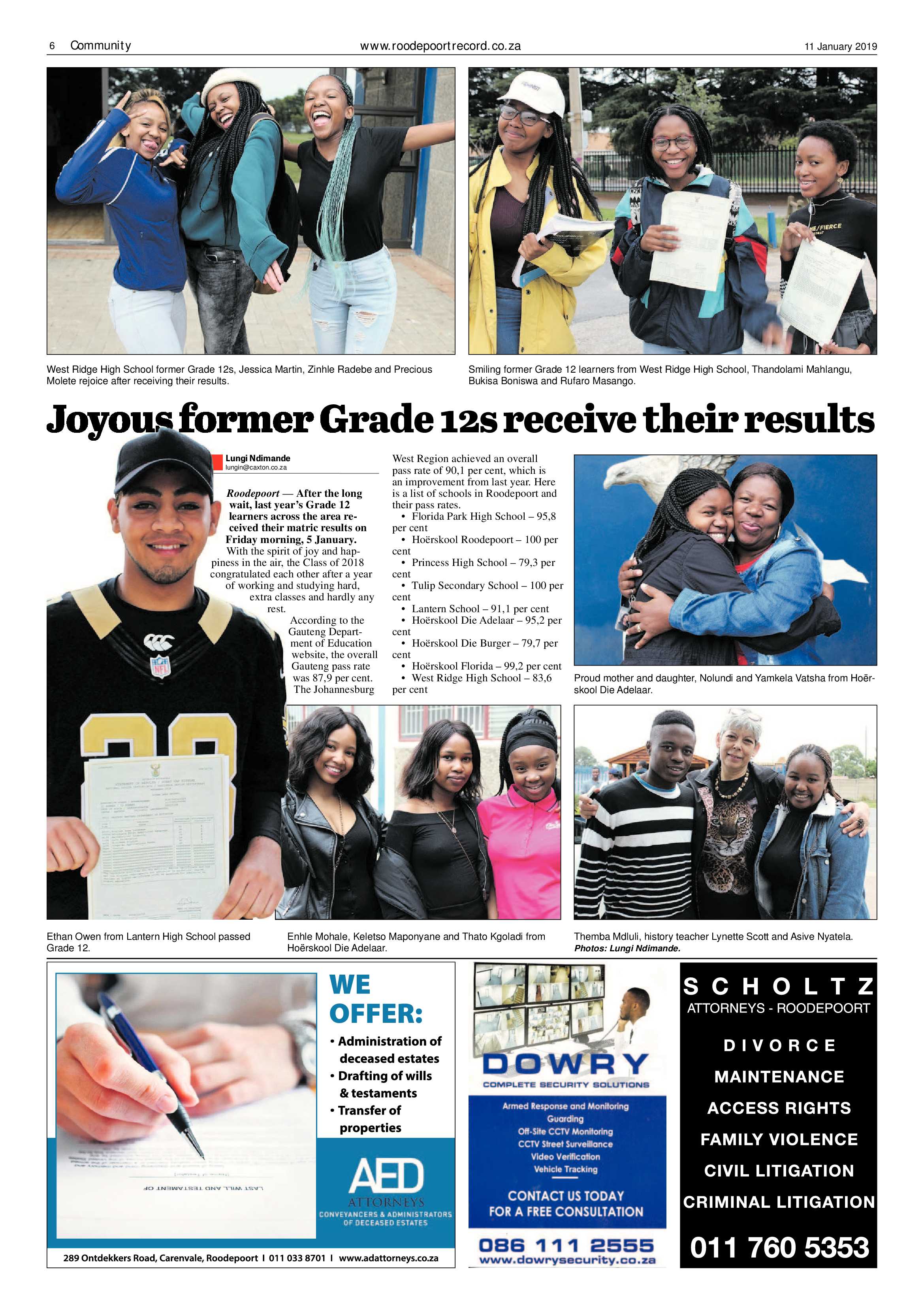 Roodepoort Record 11 January 2019 page 6