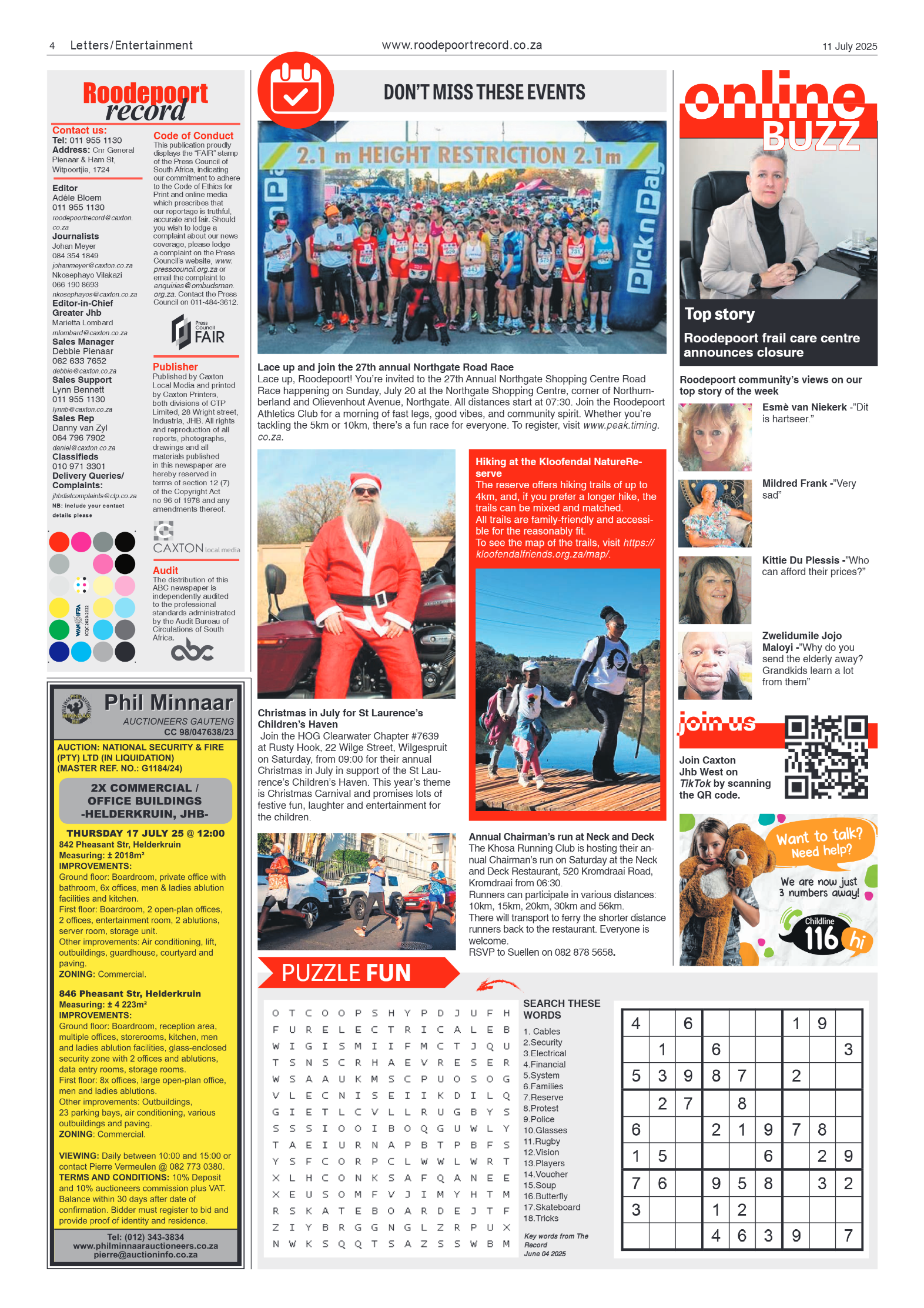 Roodepoort Record 11 July 2025 page 4