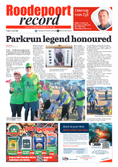 Roodepoort Record 11 July 2025