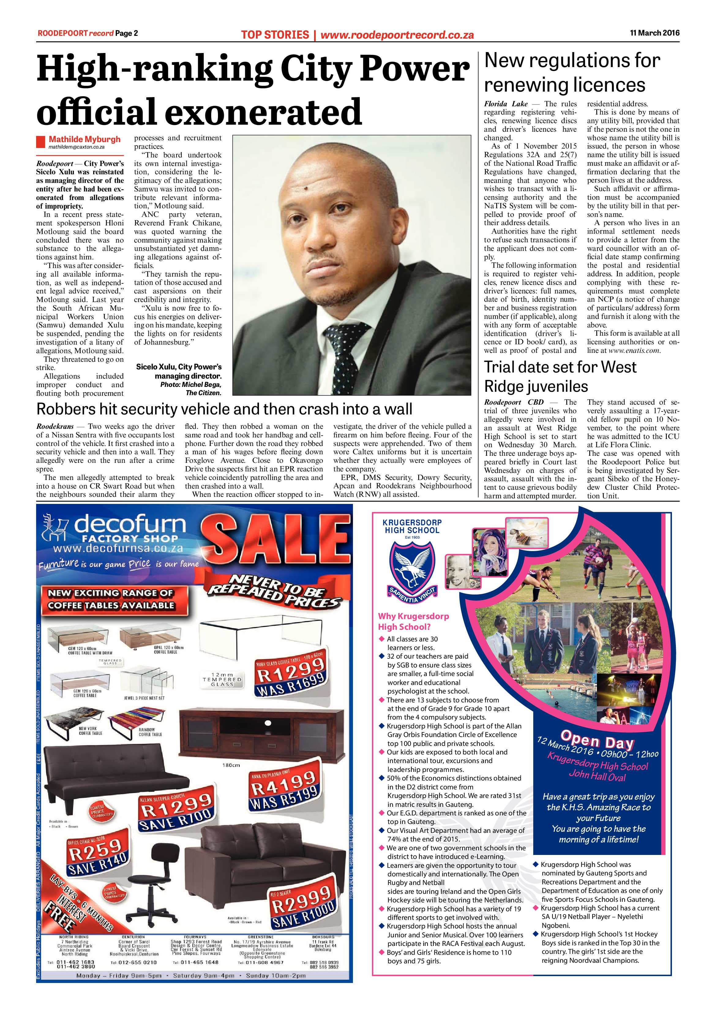 Roodepoort Record 11 March 2016 page 2