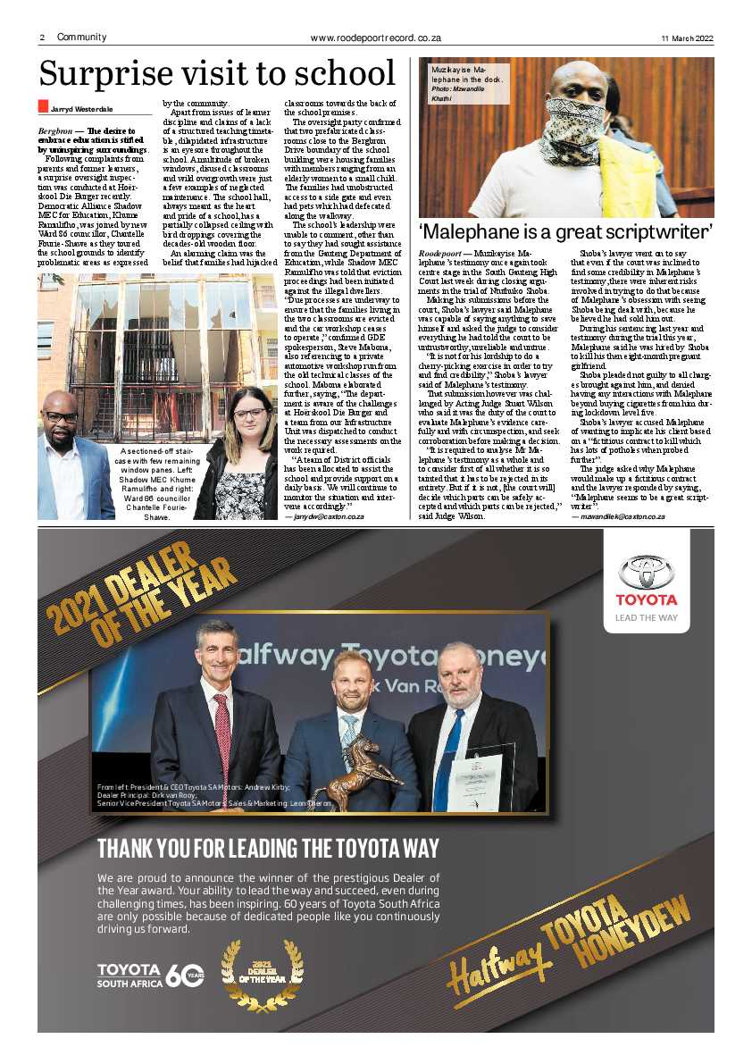 Roodepoort Record 11 March 2022 page 2