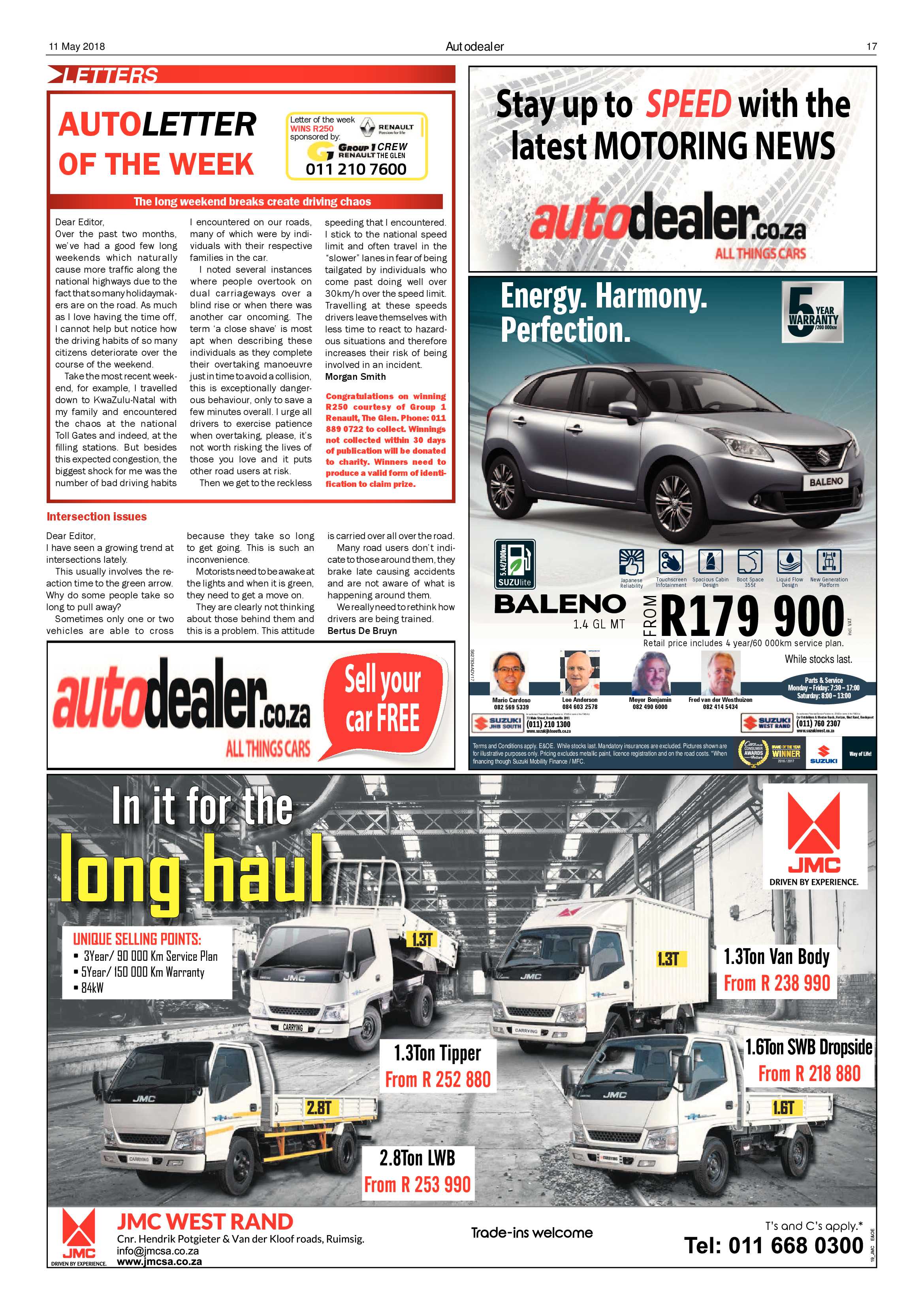 Roodepoort Record 11 May 2018 page 17