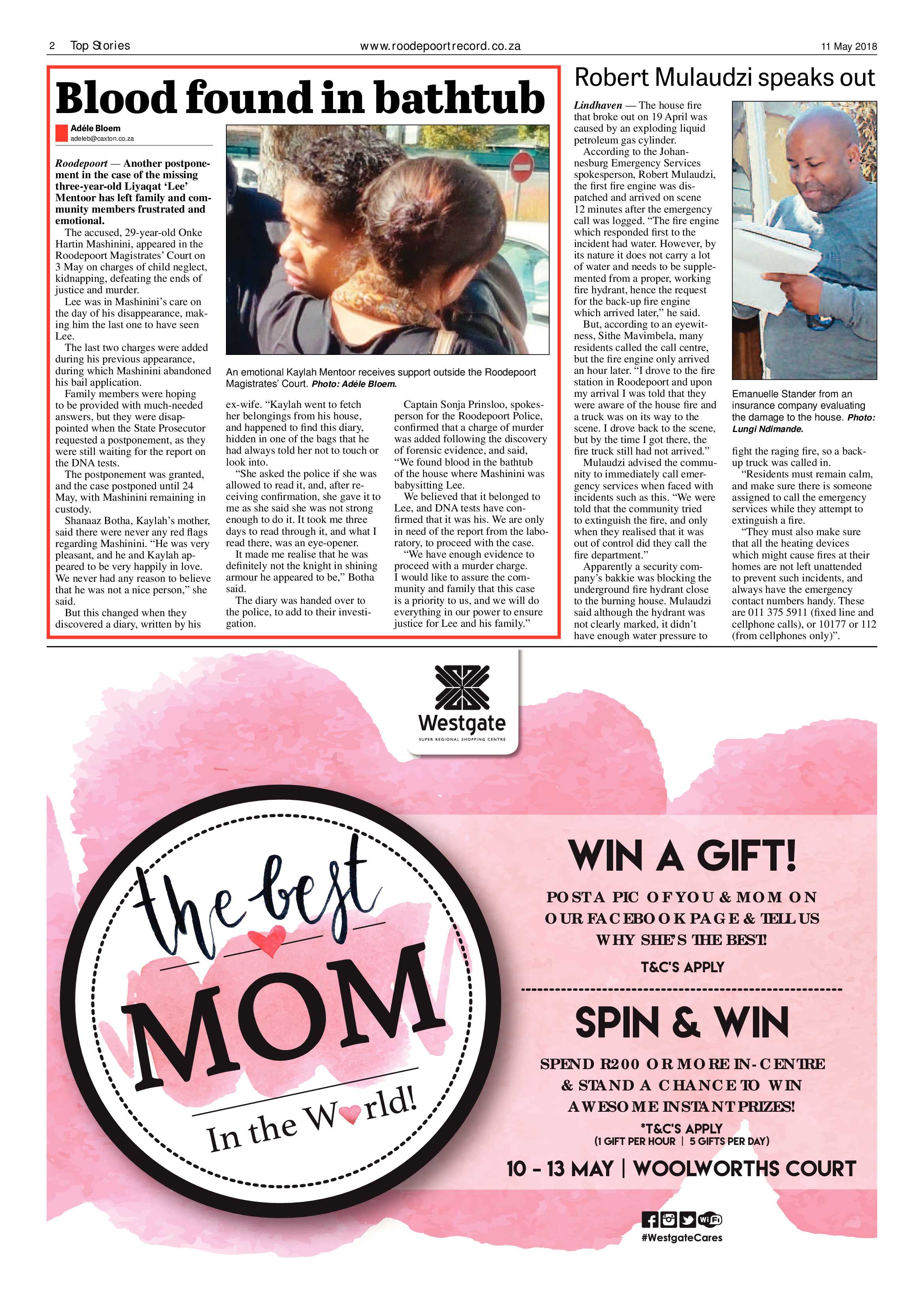 Roodepoort Record 11 May 2018 page 2