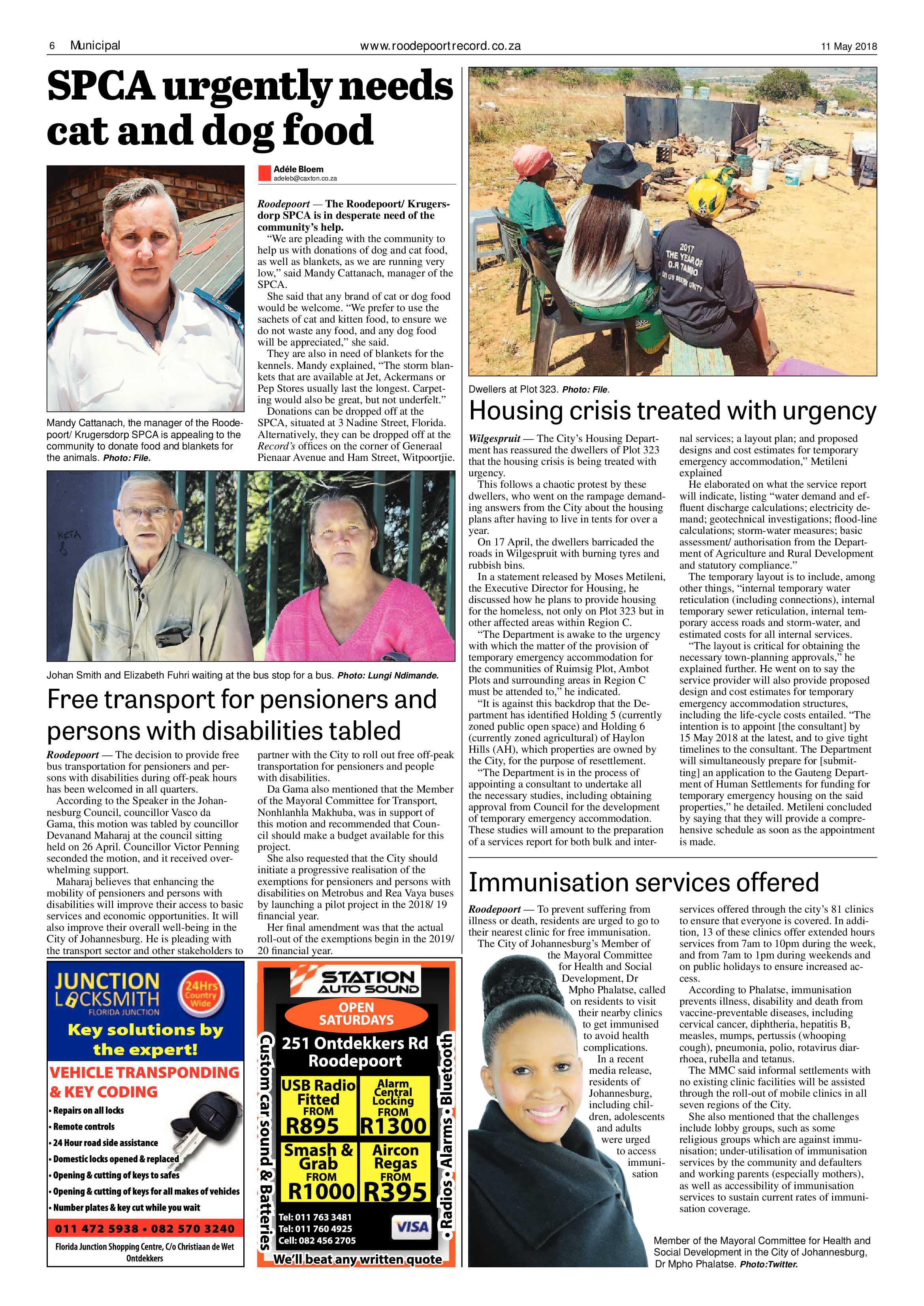 Roodepoort Record 11 May 2018 page 6