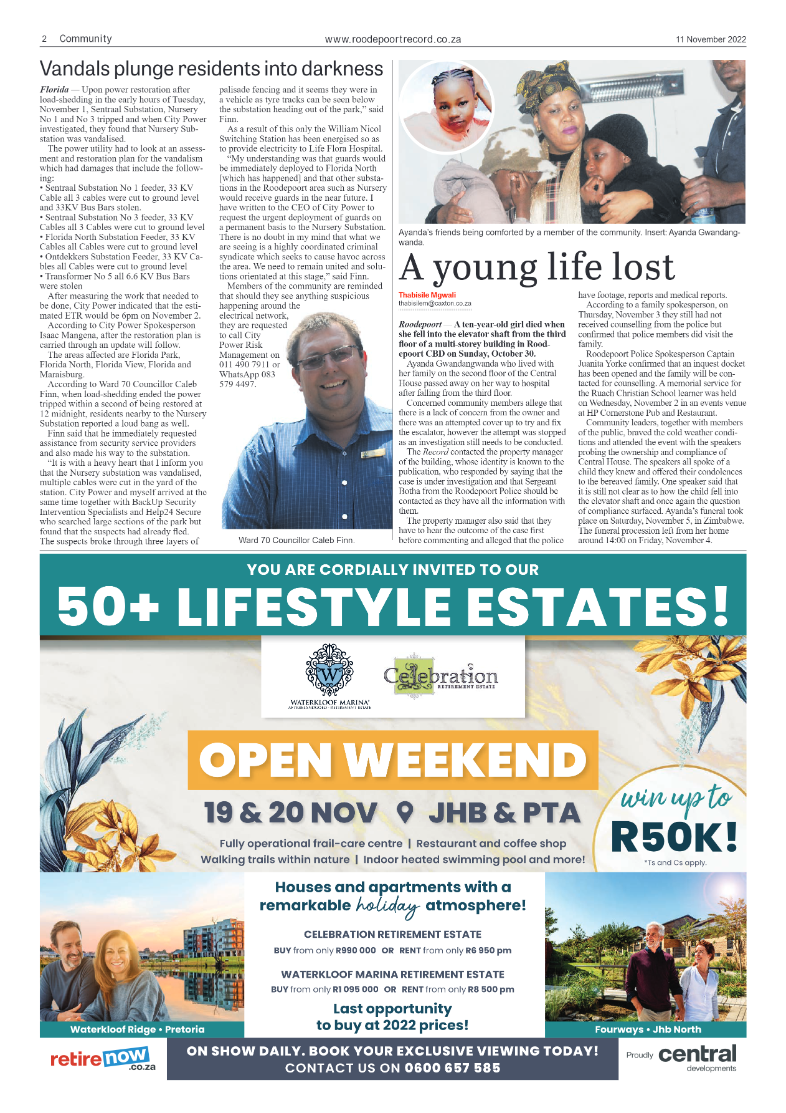 Roodepoort Record 11 November 2022 page 2