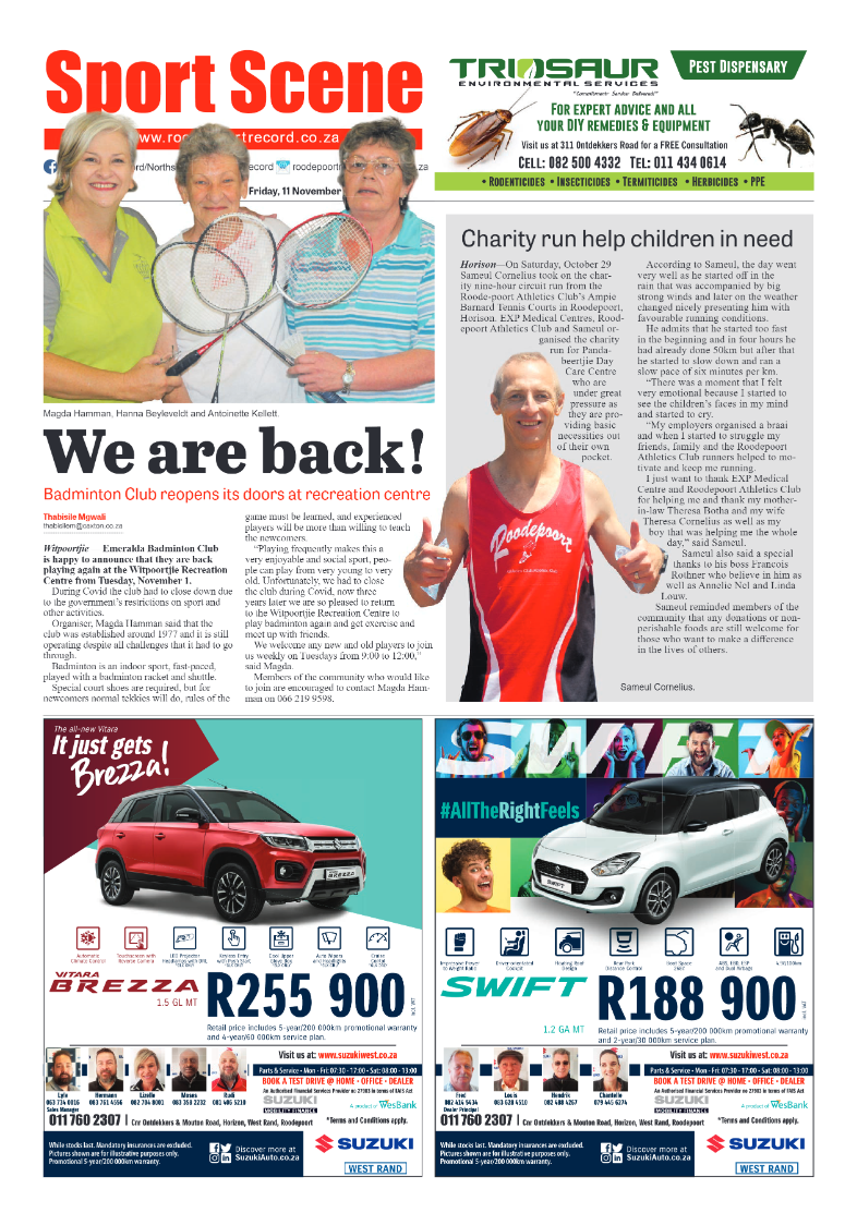 Roodepoort Record 11 November 2022 page 8