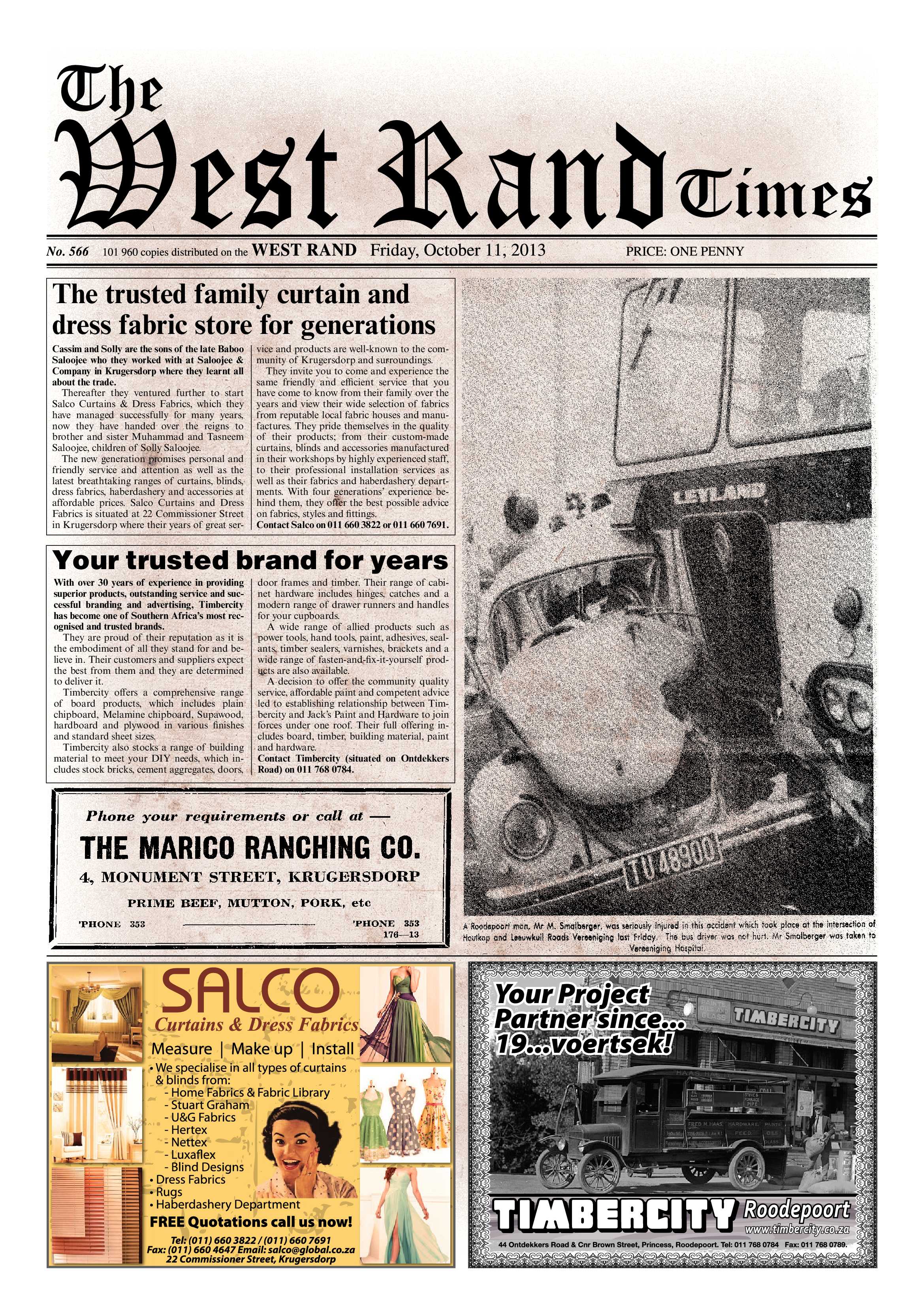 Roodepoort Record 11 October 2013 page 21