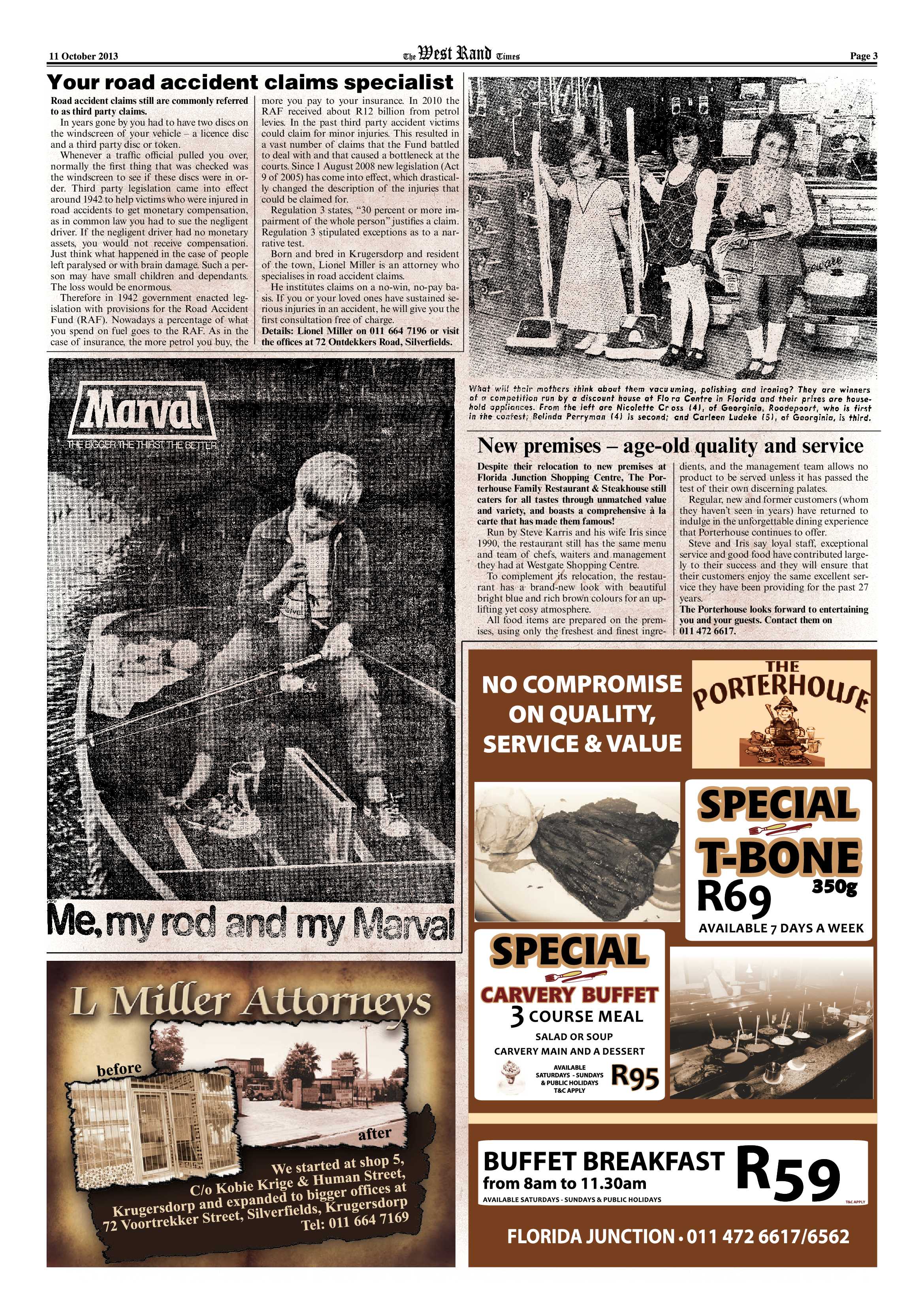 Roodepoort Record 11 October 2013 page 23