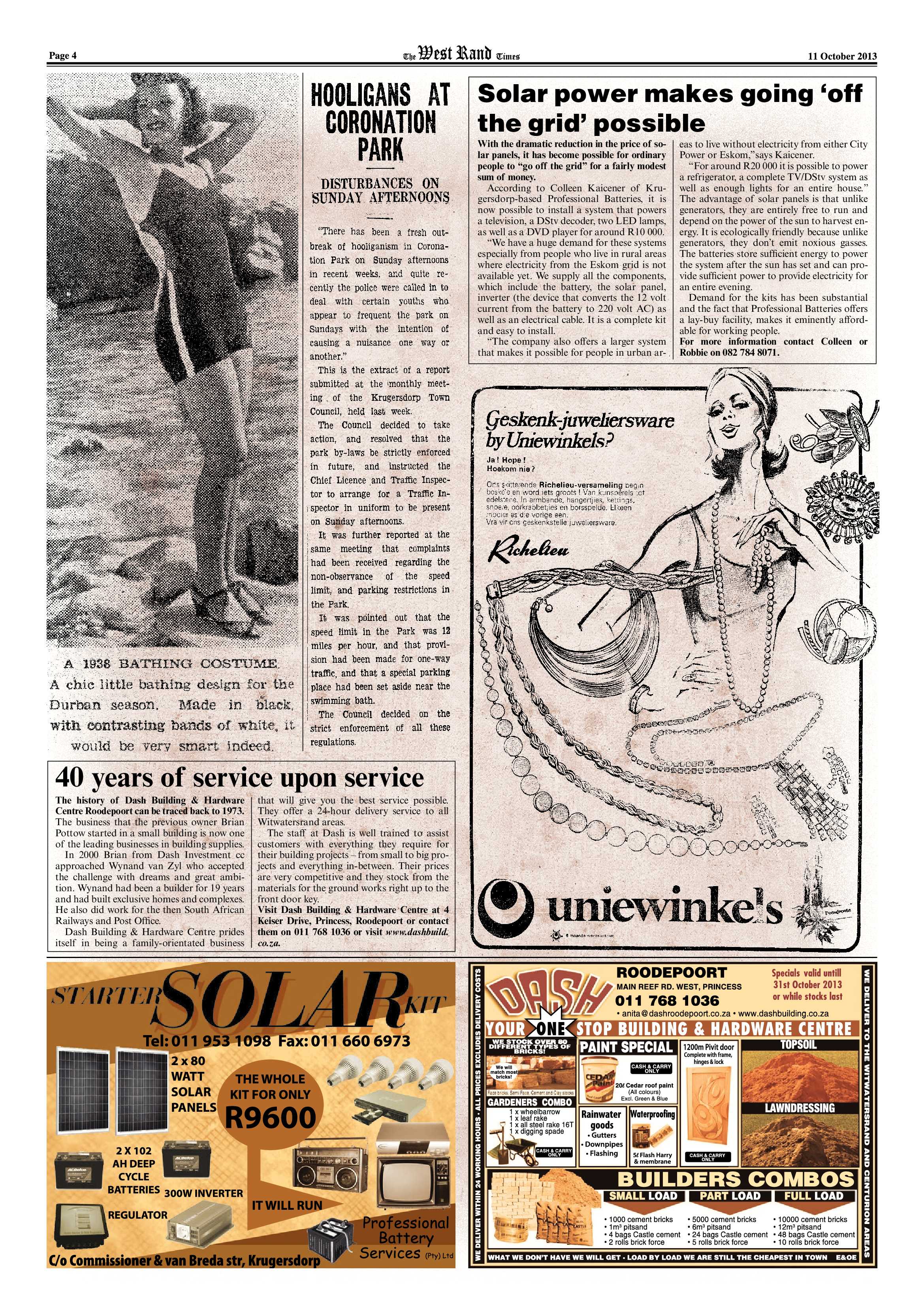 Roodepoort Record 11 October 2013 page 24