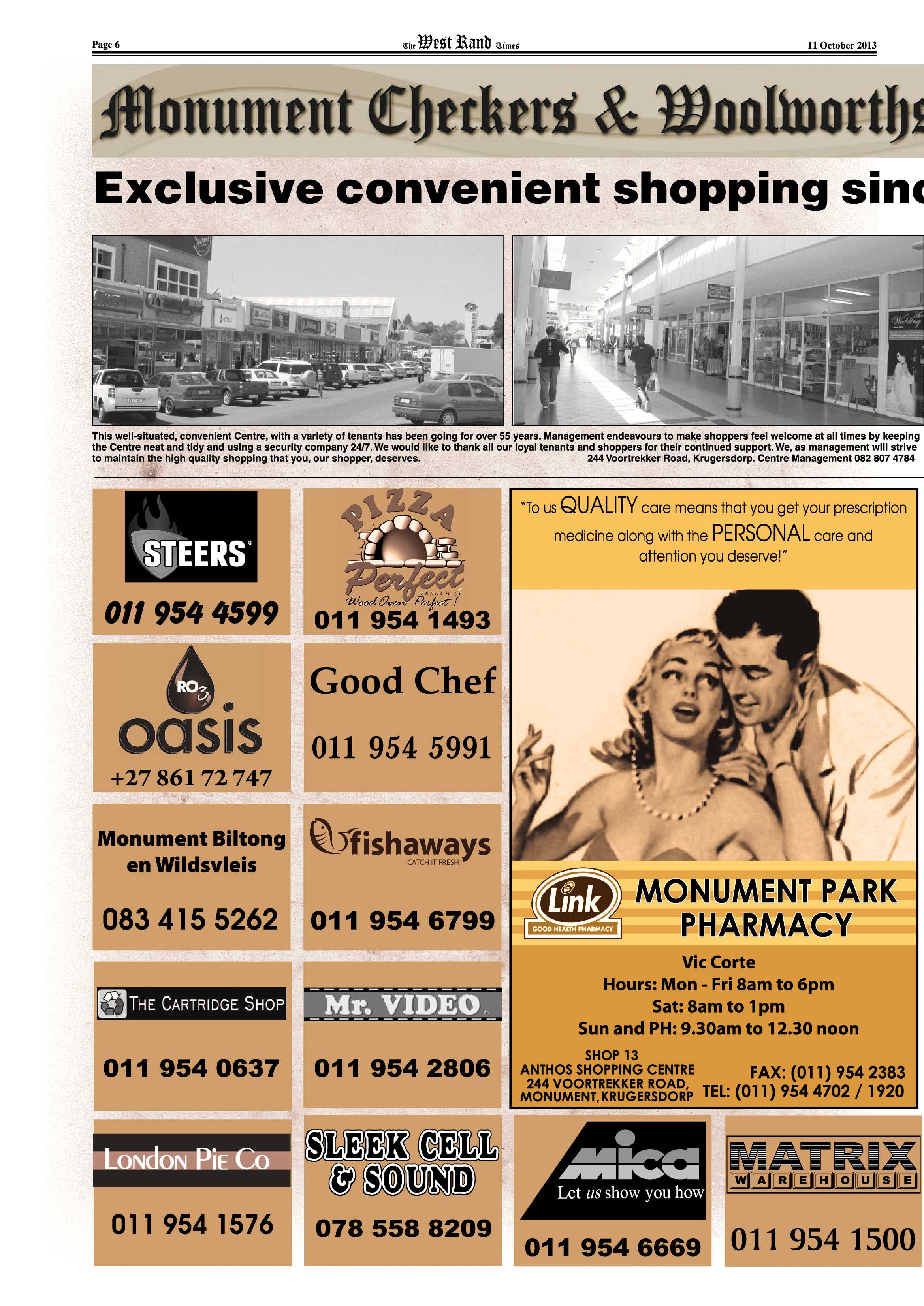 Roodepoort Record 11 October 2013 page 26