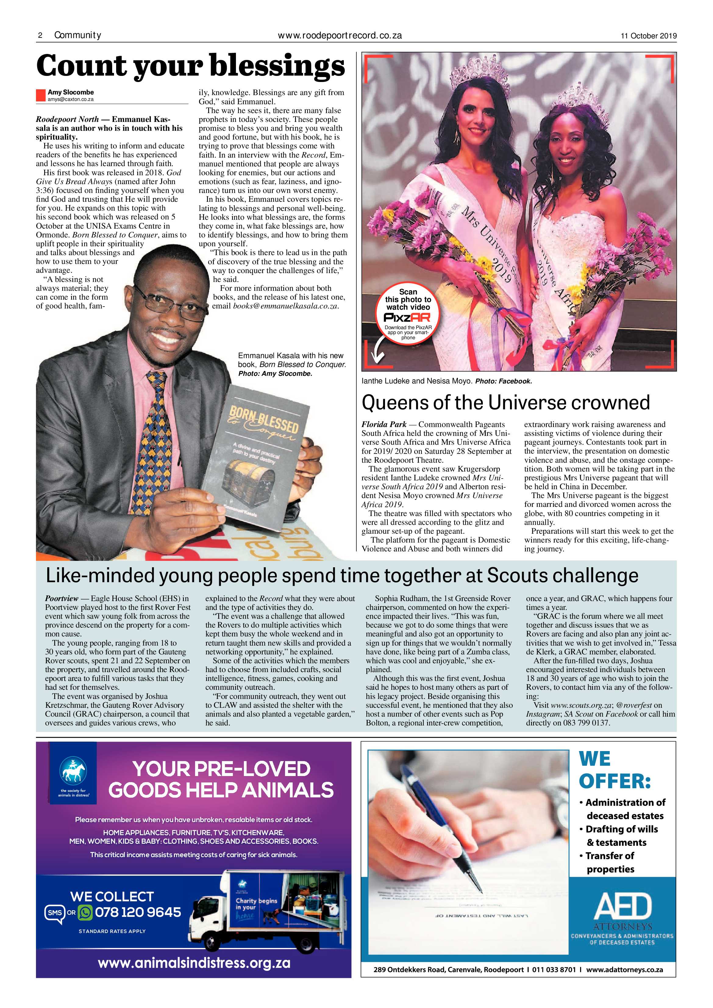 Roodepoort Record 11 October 2019 page 2